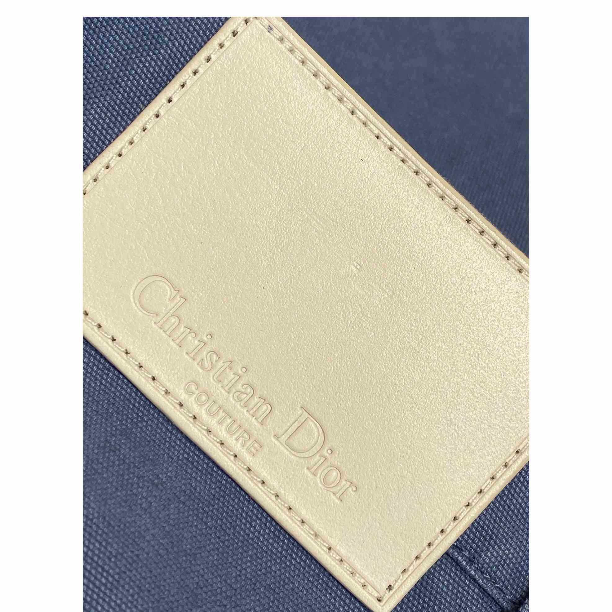 Christian Dior Couture Carpenter Shorts Blue Cotton Denim  - EUR FASHION