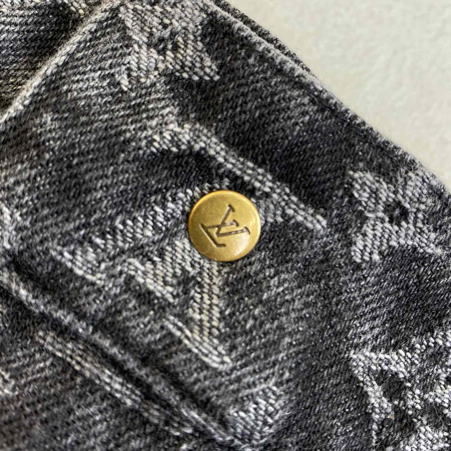 Louis Vuitton Embroidered Monogram Baggy Denim Pants   1ABY8N - EUR FASHION