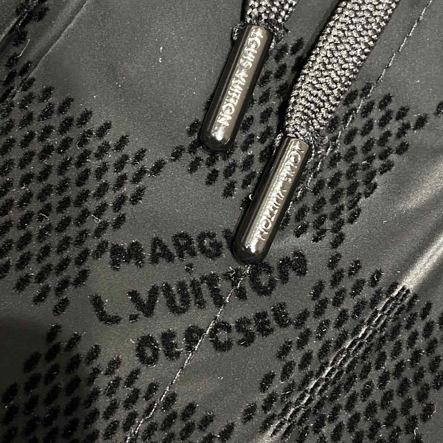 Louis Vuitton Flocked Damier Technical Track Pants   1AHCDQ - EUR FASHION