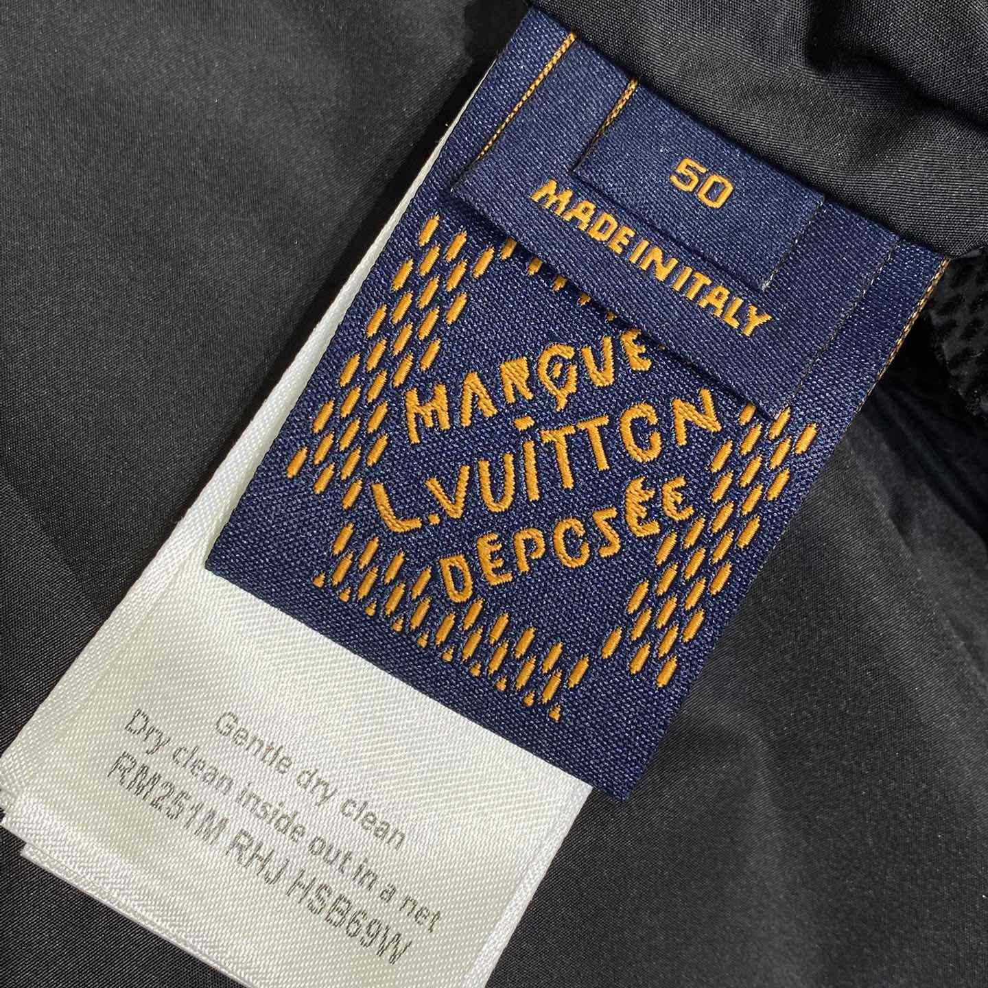 Louis Vuitton Flocked Damier Technical Track Pants   1AHCDQ - EUR FASHION