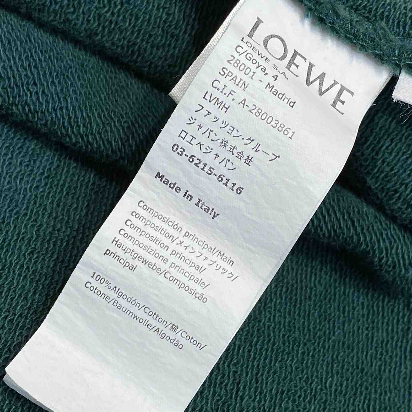 Loewe Regular Fit Sweatshirt In Cotton - EUR FASHION