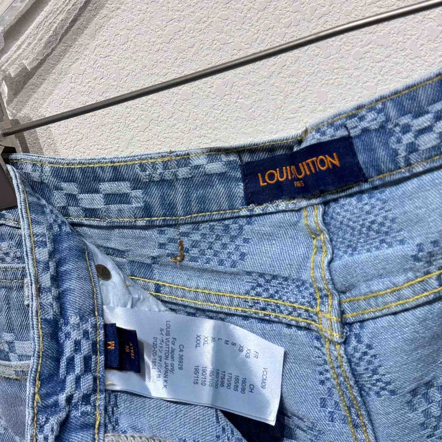 Louis Vuitton Damier Denim Shorts   - EUR FASHION