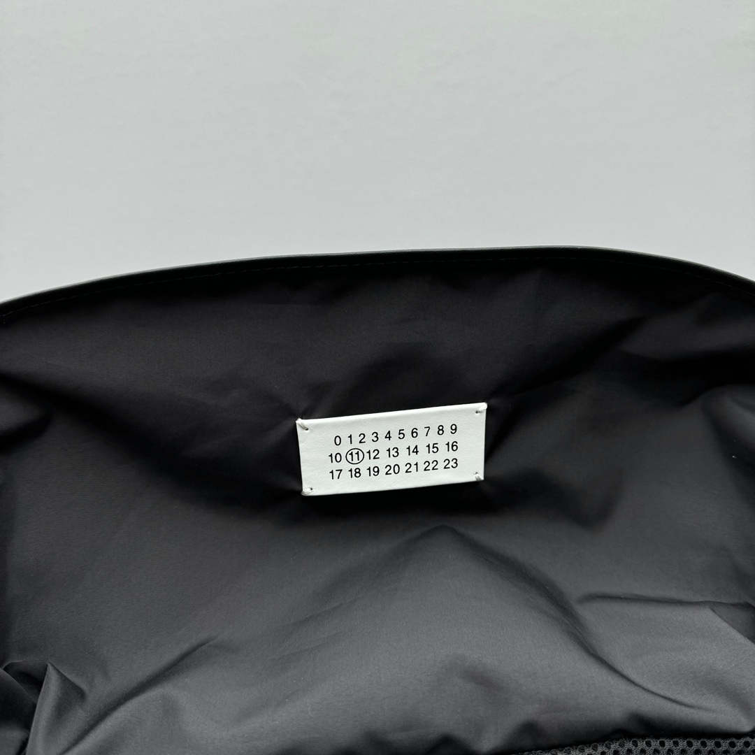Maison Margiela Black High Tech XL Backpack - EUR FASHION