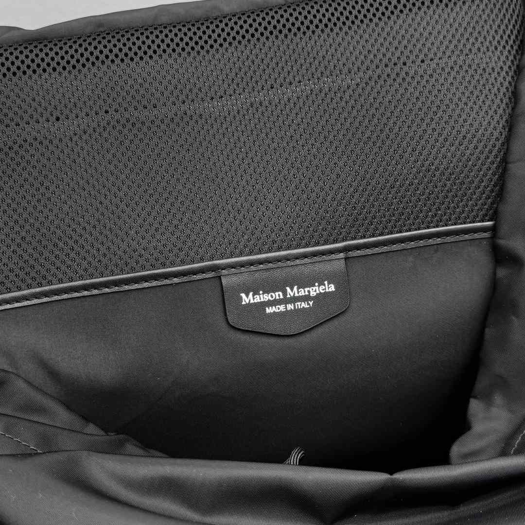 Maison Margiela Black High Tech XL Backpack - EUR FASHION
