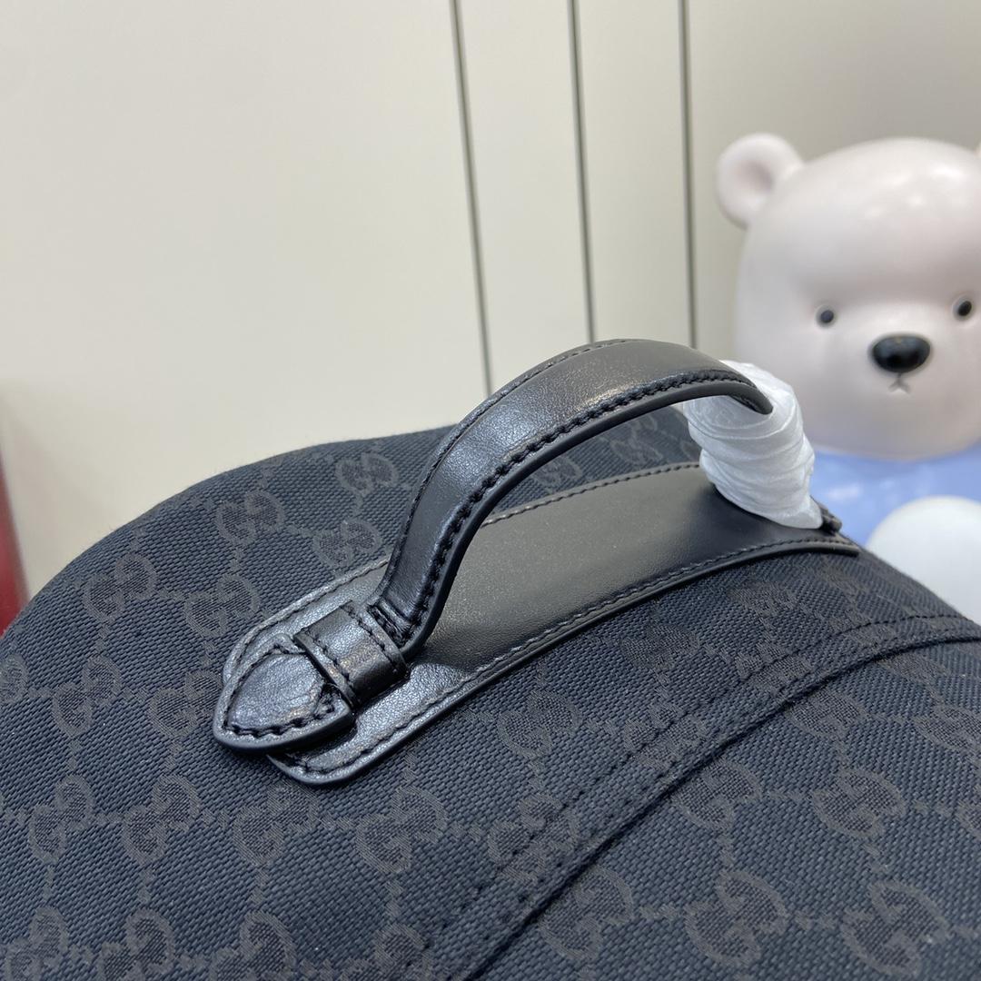 Gucci Medium GG Backpack With Web - EUR FASHION