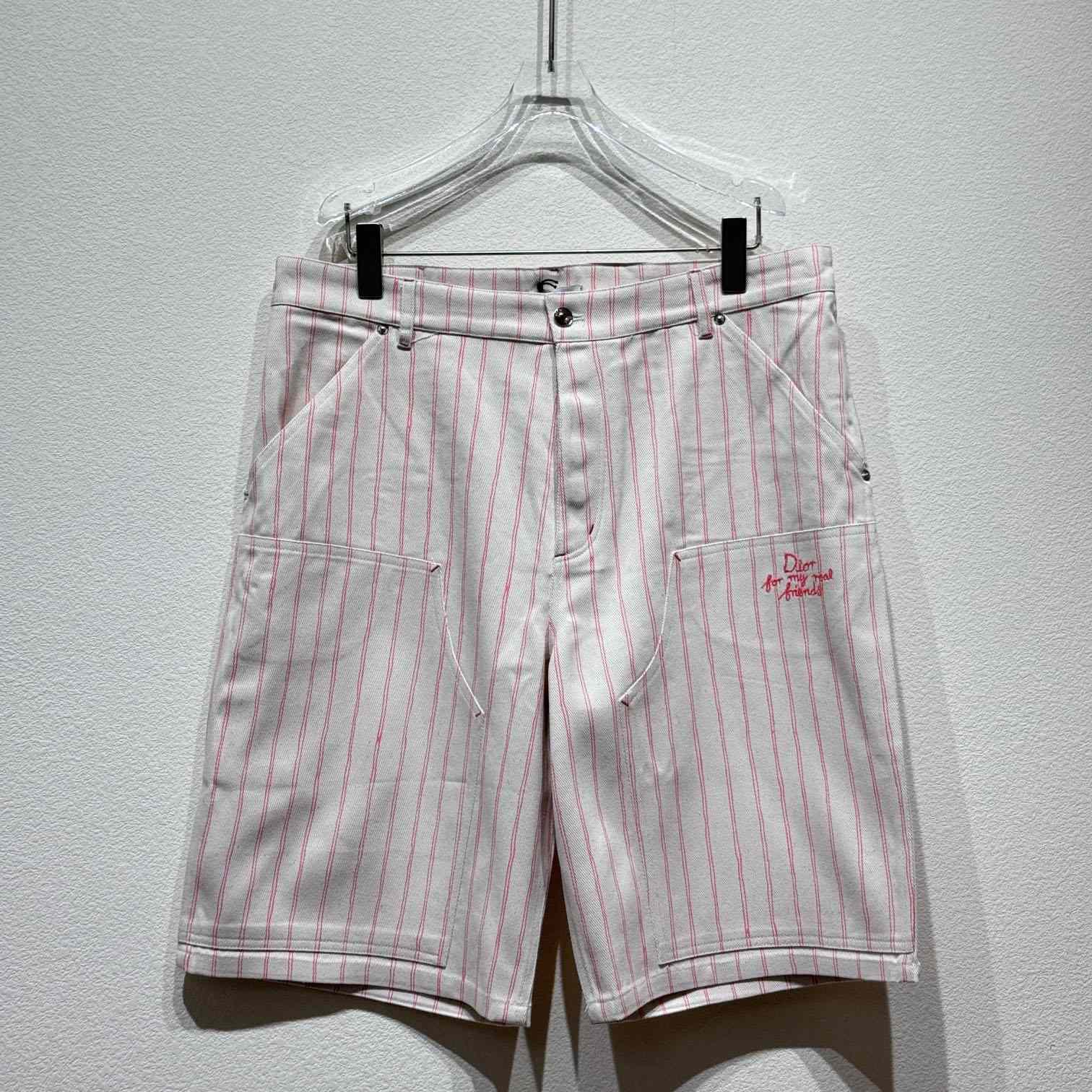Dior Striped Shorts - EUR FASHION