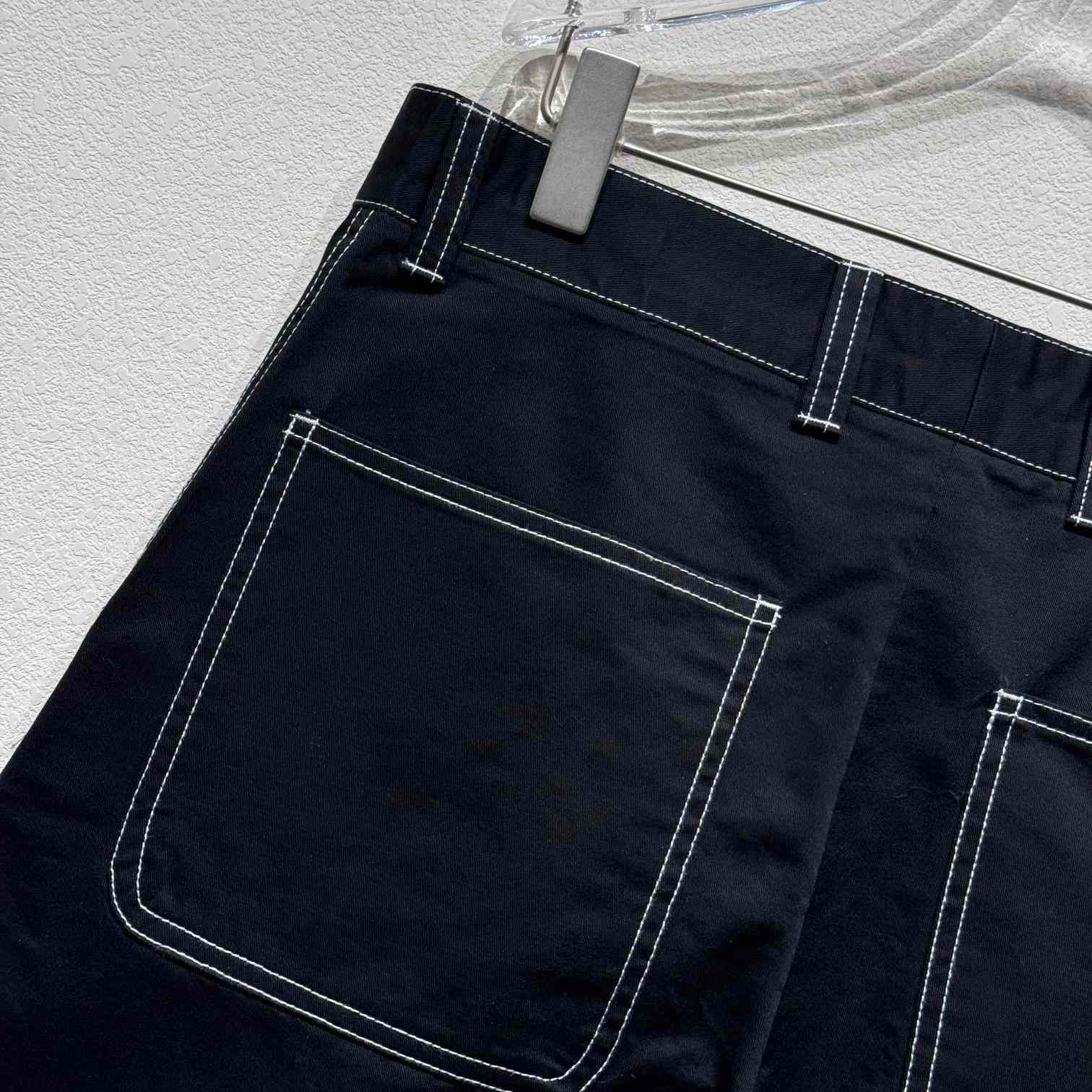 Prada Straight-leg Cotton Trousers - EUR FASHION
