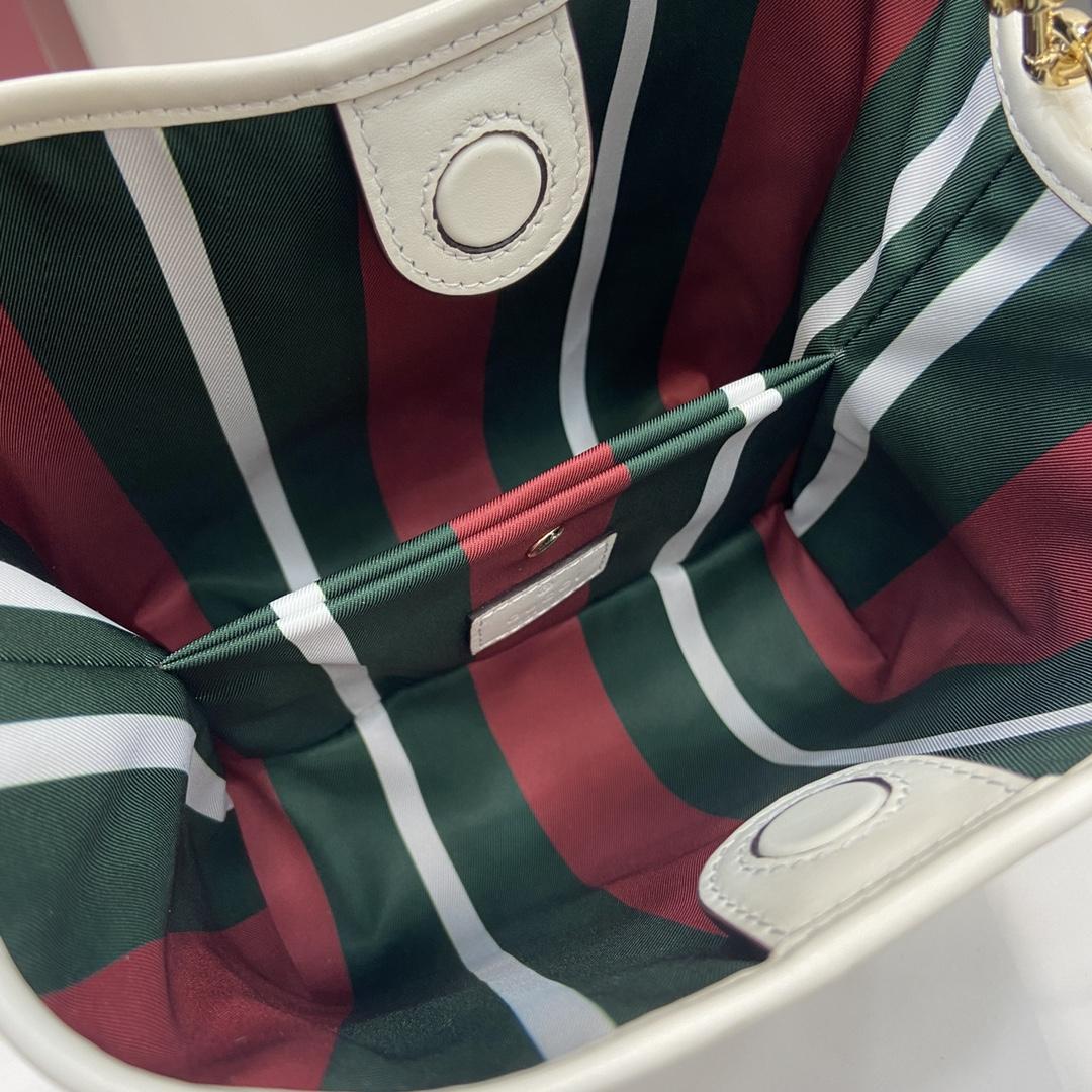 Gucci GG Emblem Mini Bucket Bag  - EUR FASHION