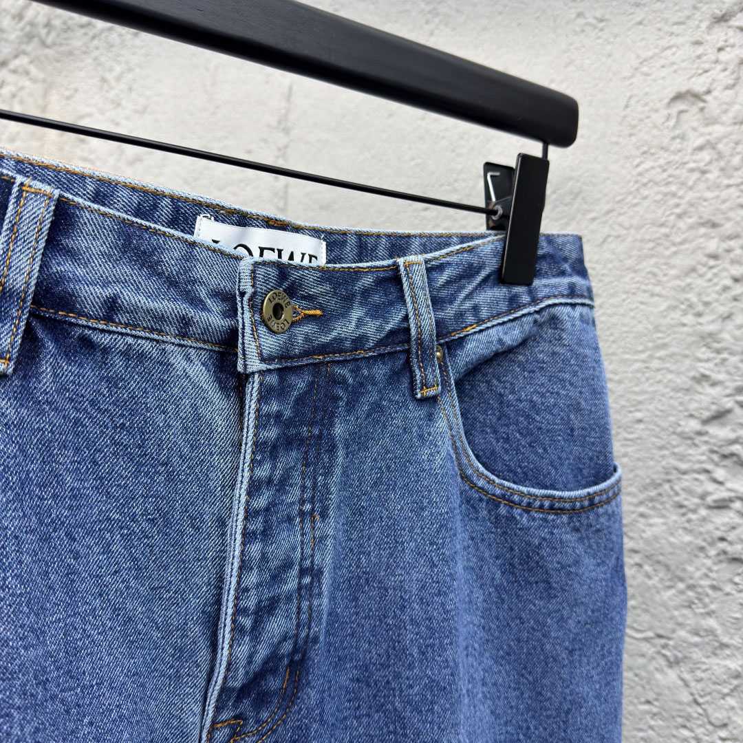 Loewe Anagram Baggy Jeans 'Blue Denim' - EUR FASHION