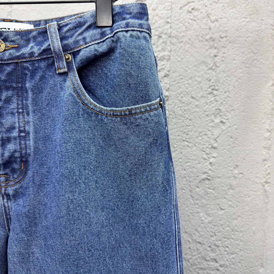 Loewe Anagram Baggy Jeans 'Blue Denim' - EUR FASHION