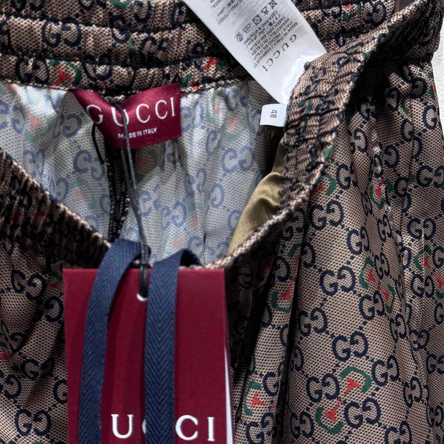 Gucci Printed Poplin Tech Shorts - EUR FASHION