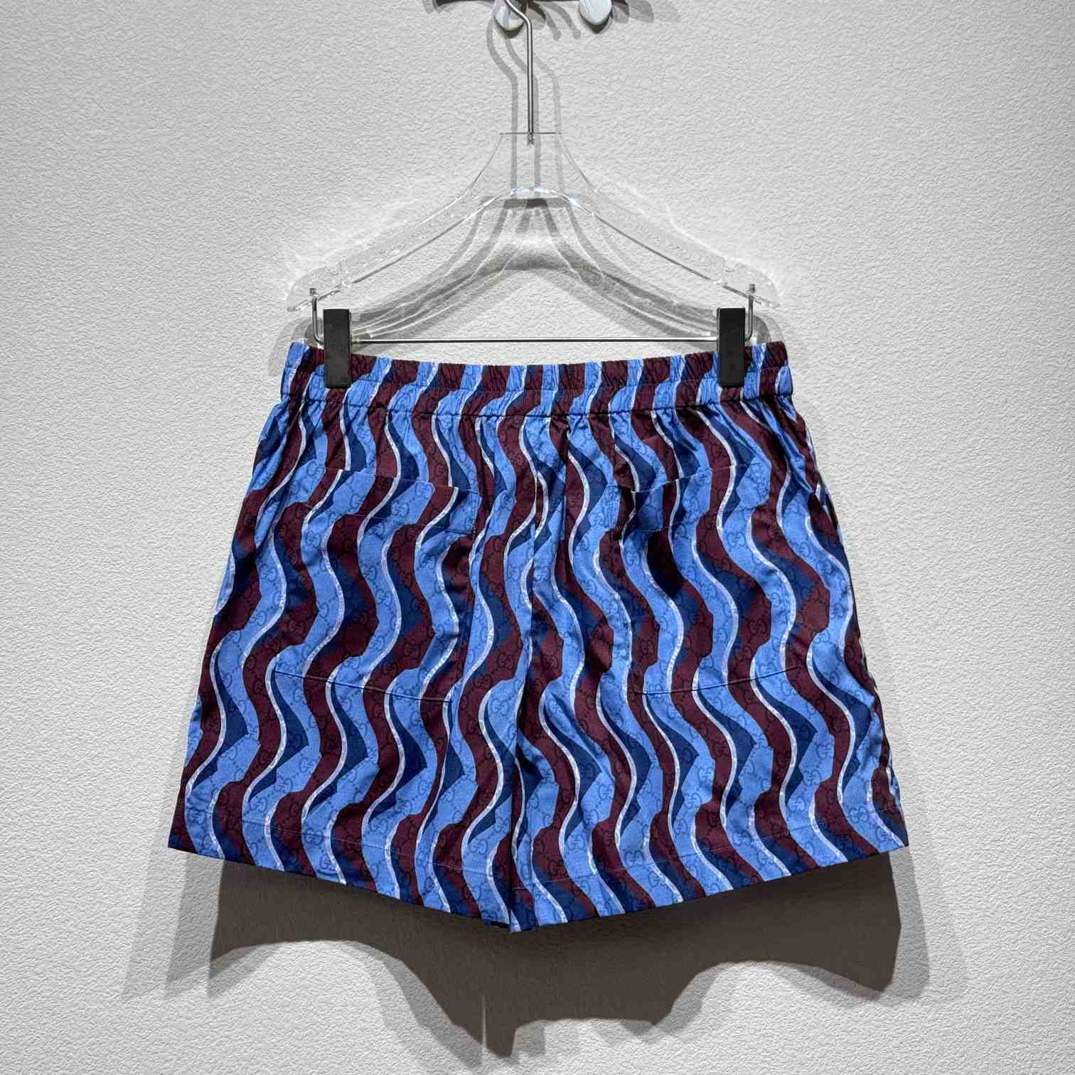 Gucci Printed Cotton Poplin Shorts - EUR FASHION