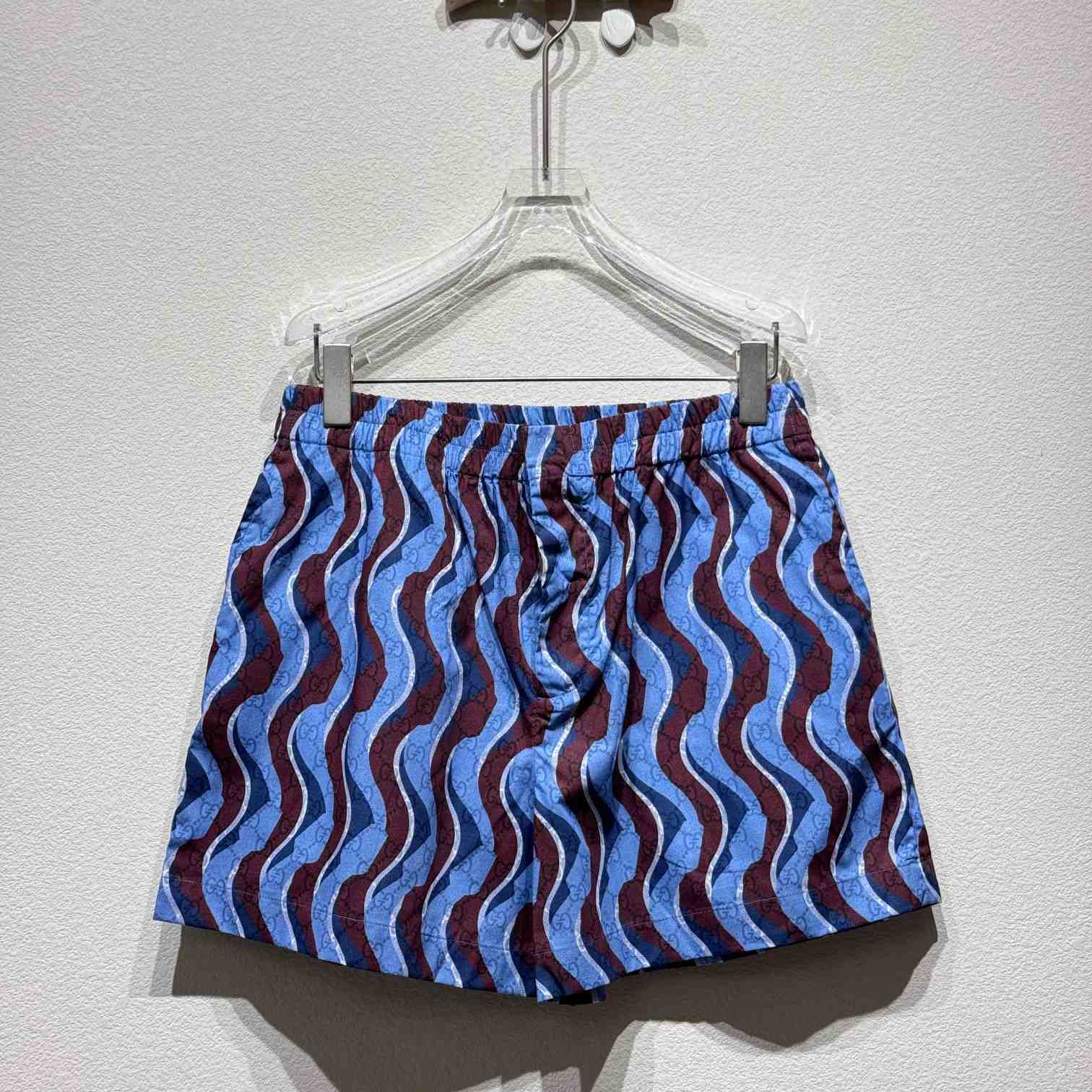 Gucci Printed Cotton Poplin Shorts - EUR FASHION