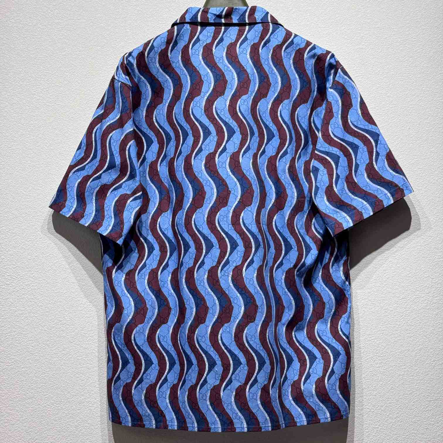 Gucci Printed Cotton Poplin Shirt - EUR FASHION