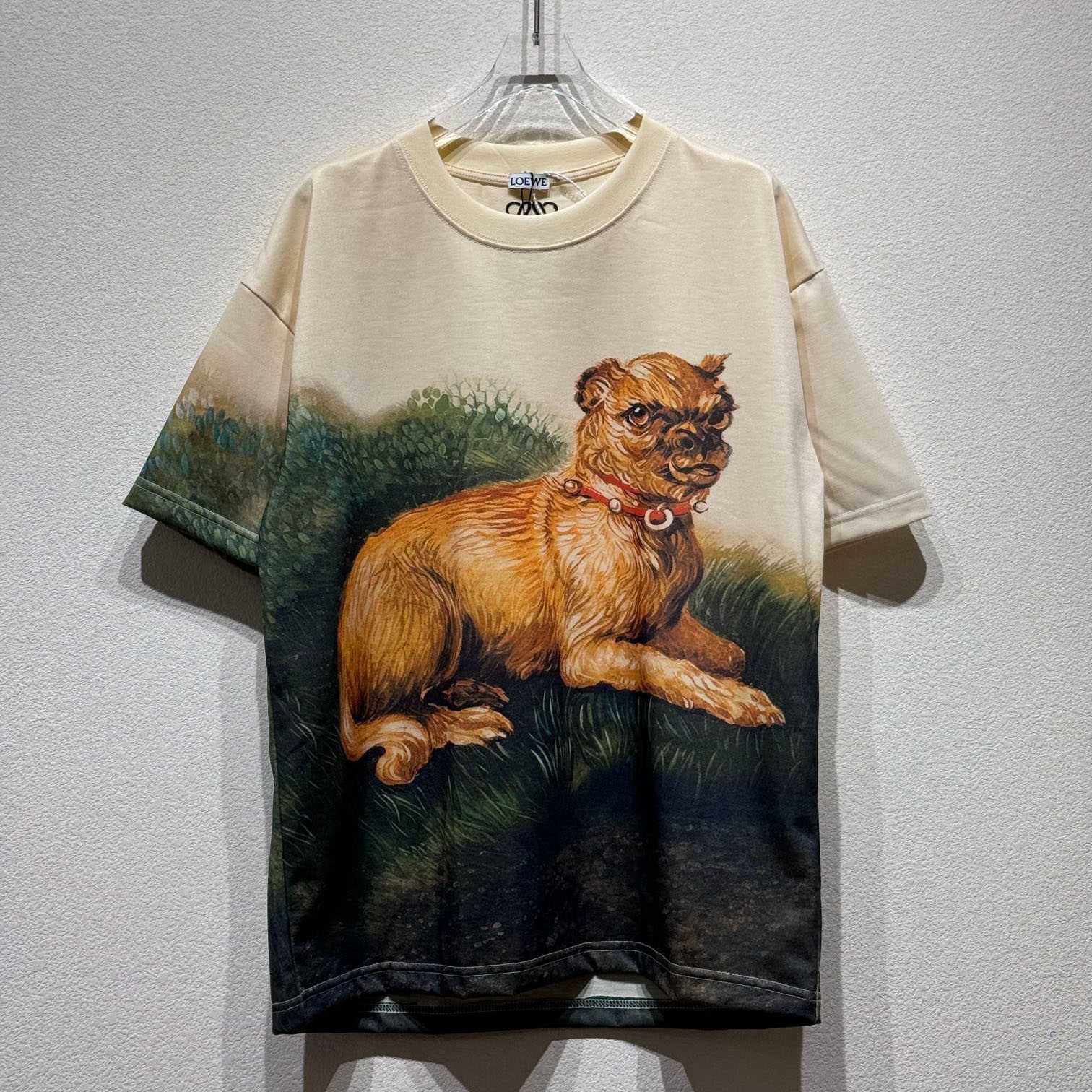 Loewe Brussels Griffon-print T-shirt - EUR FASHION