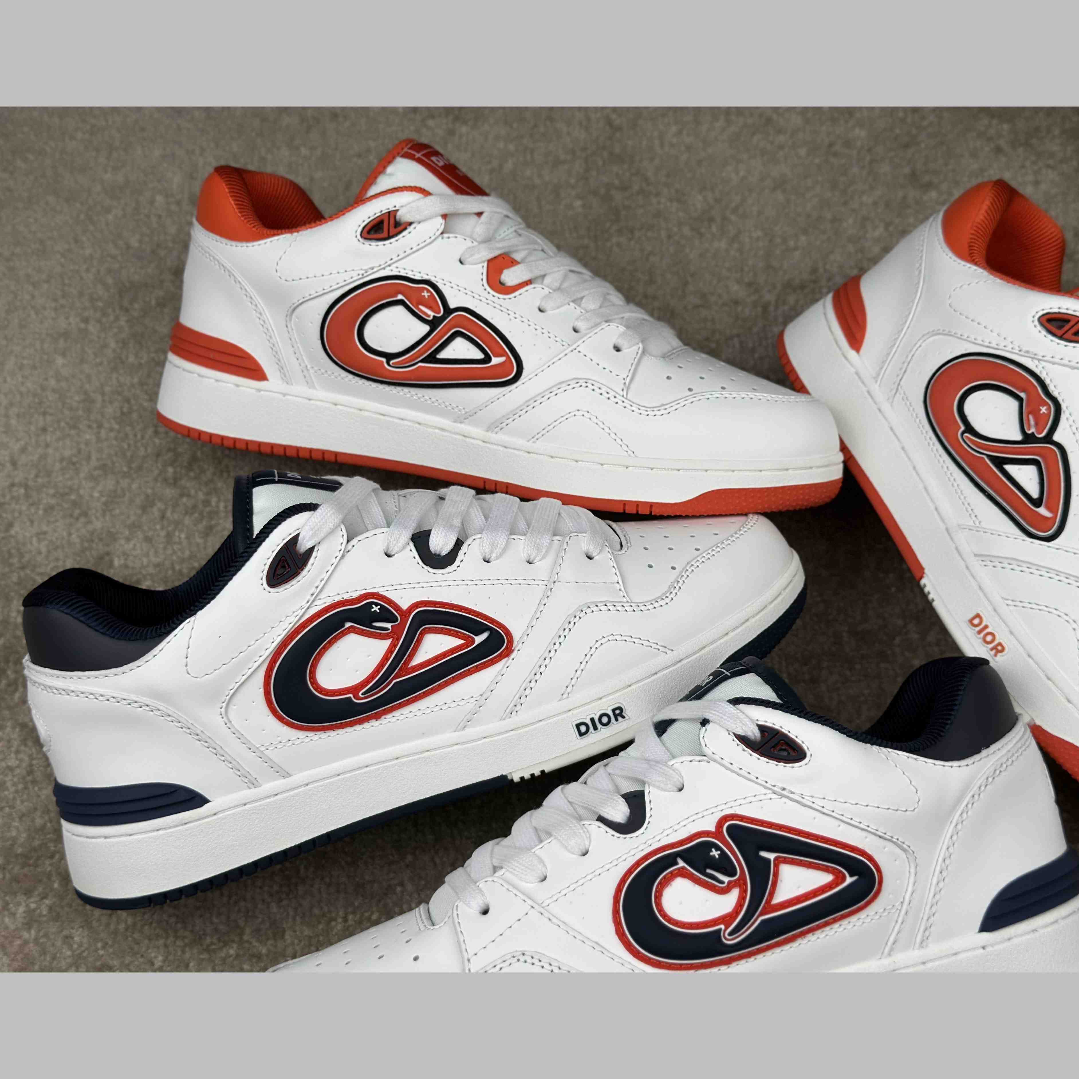 DIOR AND KAWS B57 Dribble Low-Top Sneaker  - EUR FASHION