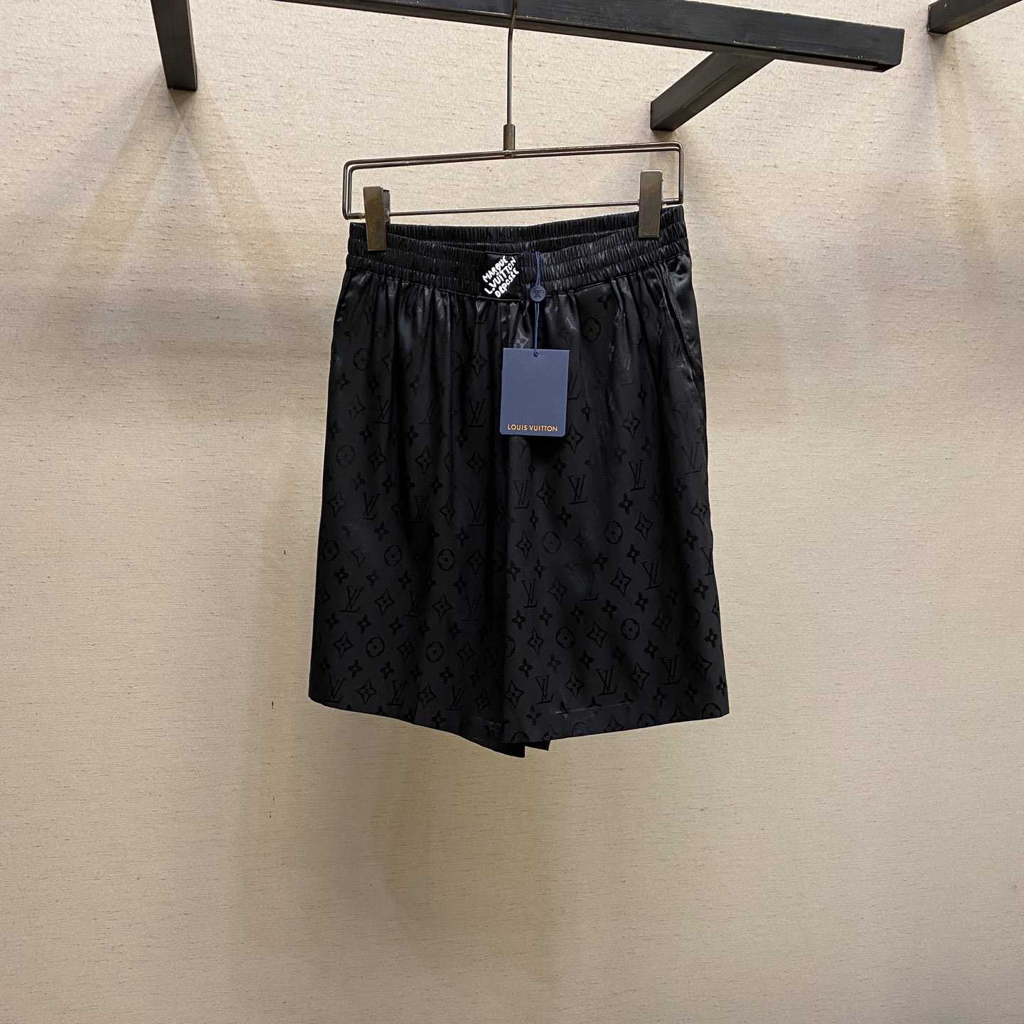 Louis Vuitton Monogram Moire Jacquard Silk Shorts  1AGTN2 - EUR FASHION