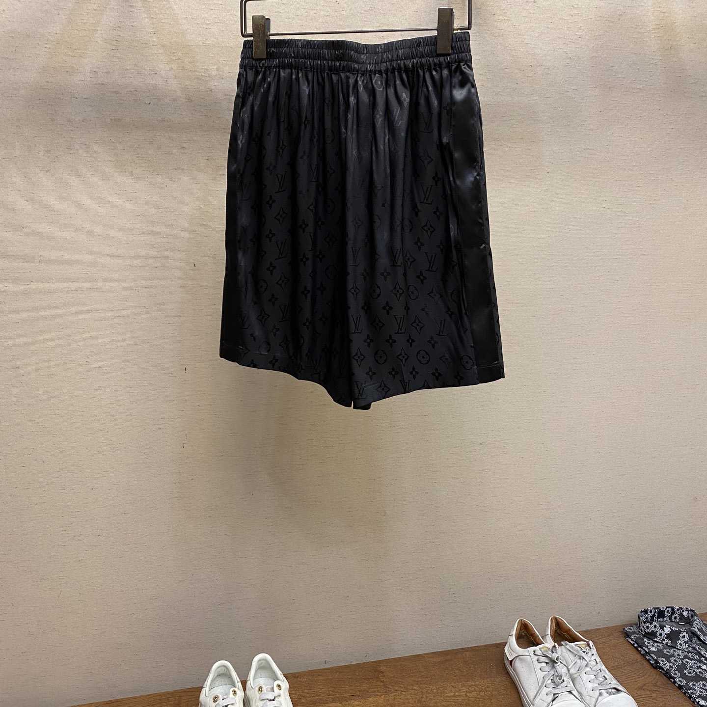 Louis Vuitton Monogram Moire Jacquard Silk Shorts  1AGTN2 - EUR FASHION
