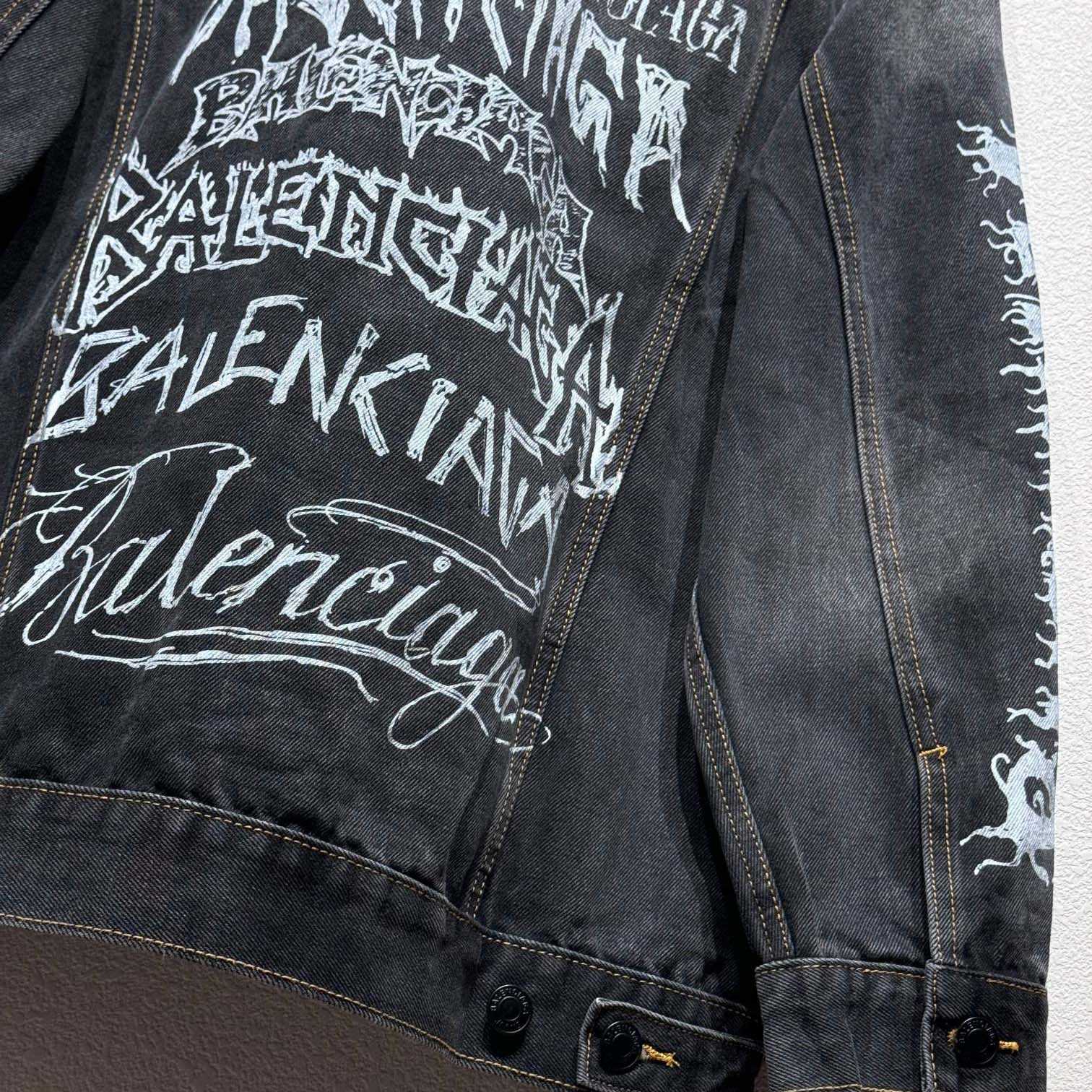 Balenciaga Diy Mental The Year Of The Denim Jacket - EUR FASHION