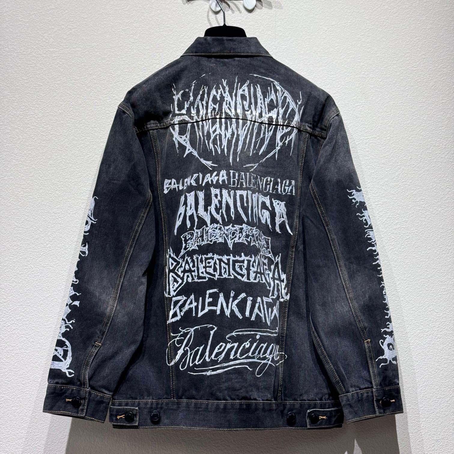 Balenciaga Diy Mental The Year Of The Denim Jacket - EUR FASHION