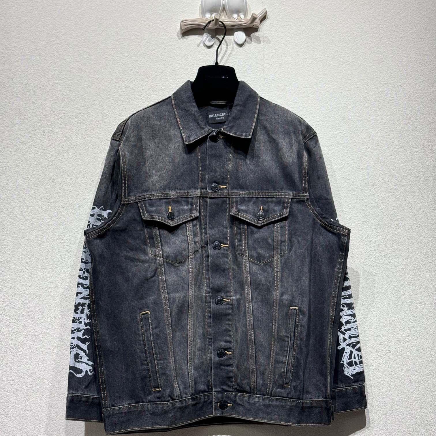 Balenciaga Diy Mental The Year Of The Denim Jacket - EUR FASHION