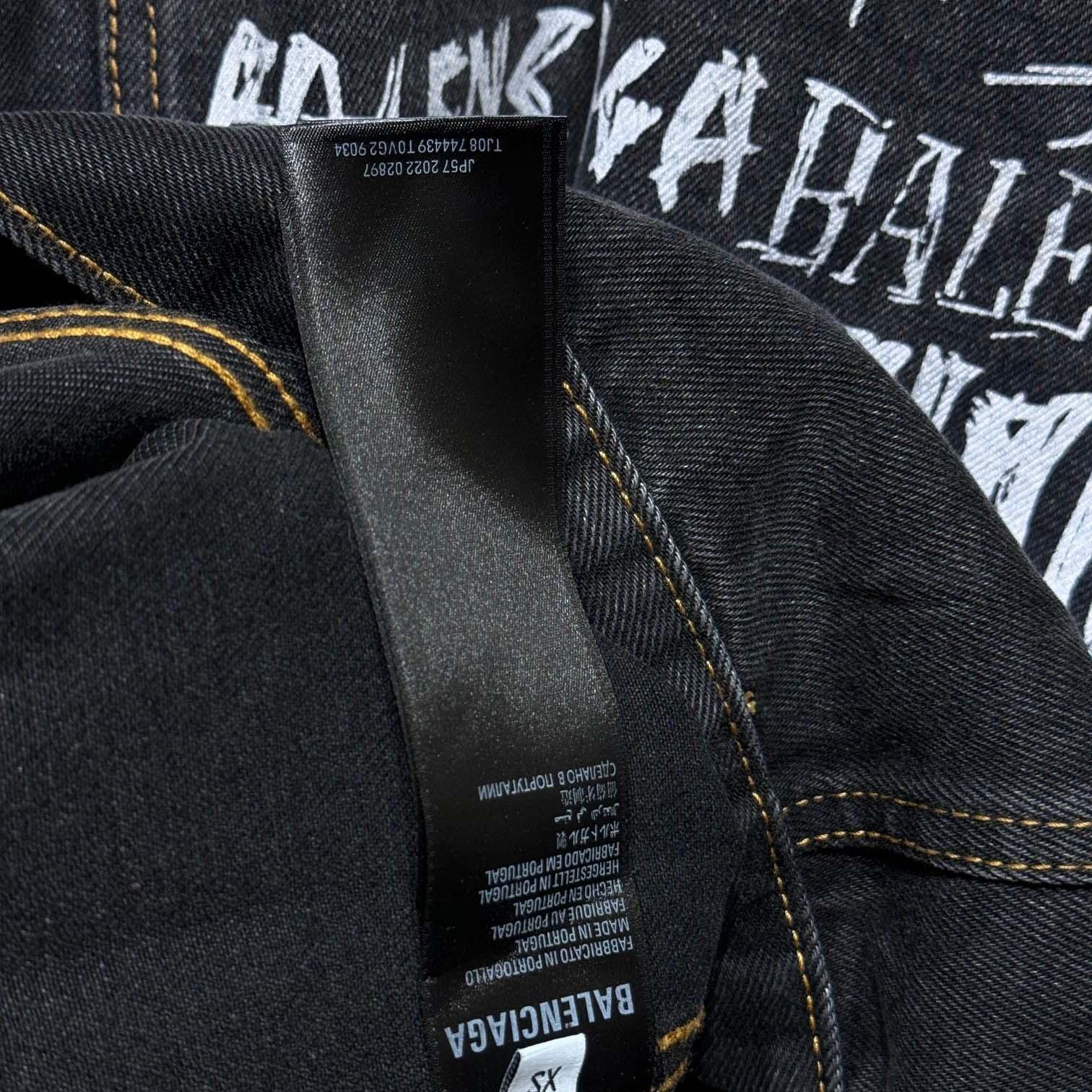 Balenciaga Diy Mental The Year Of The Denim Jacket - EUR FASHION