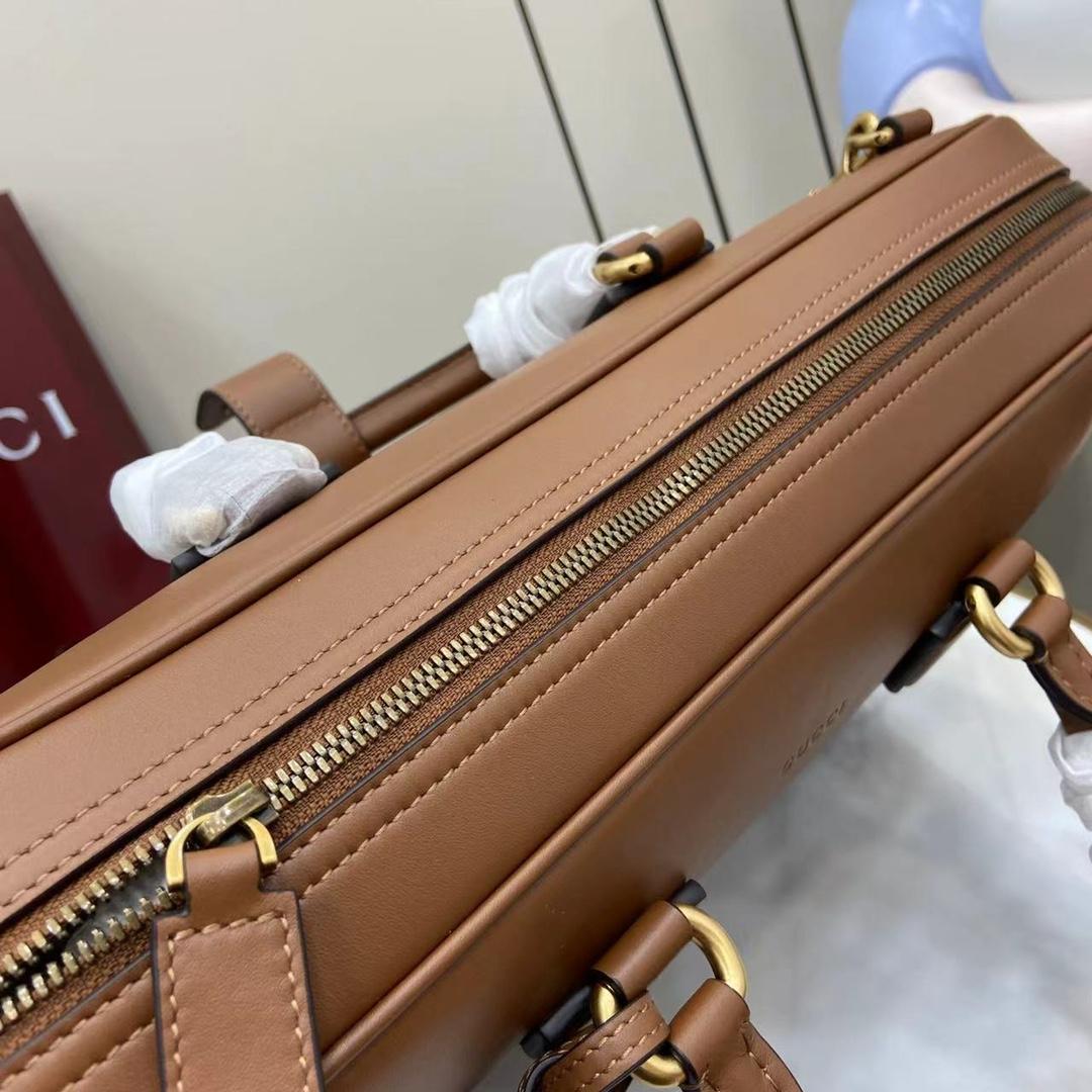 Gucci GG Emblem Medium Briefcase - EUR FASHION