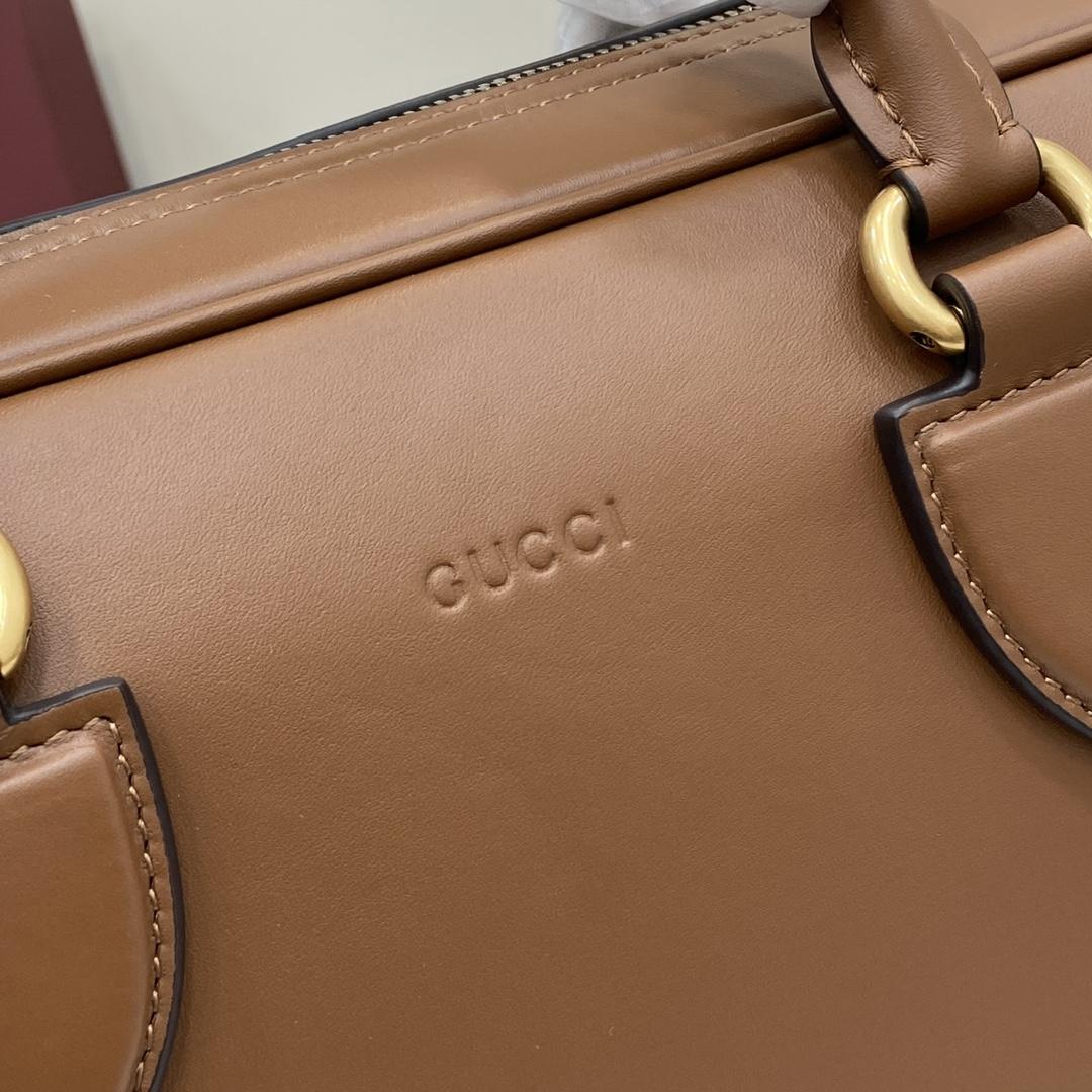 Gucci GG Emblem Medium Briefcase - EUR FASHION