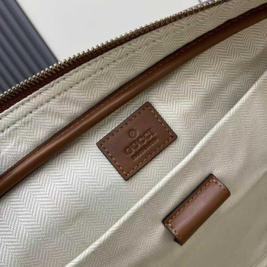 Gucci GG Emblem Medium Briefcase - EUR FASHION