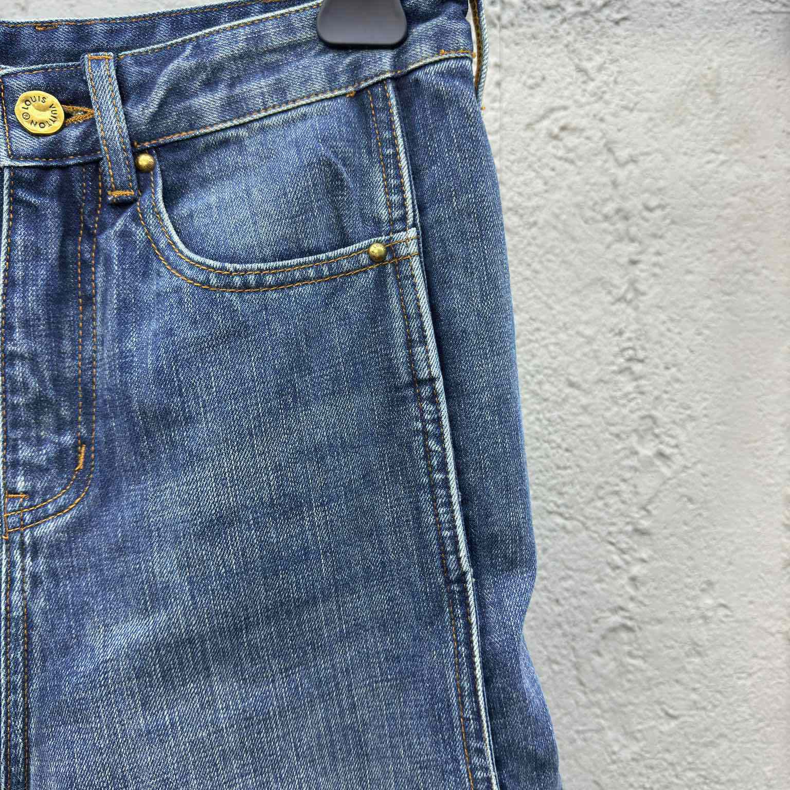 Louis Vuitton Jeans Denim Wave Wavy - EUR FASHION