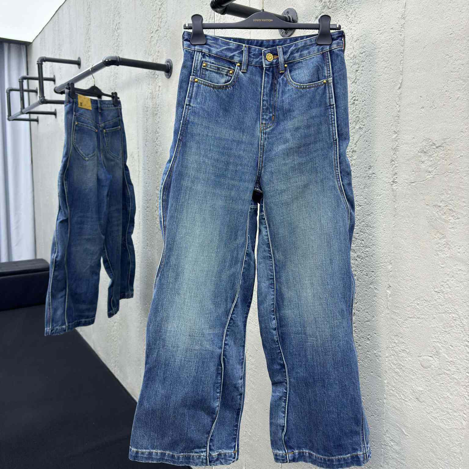Louis Vuitton Jeans Denim Wave Wavy - EUR FASHION