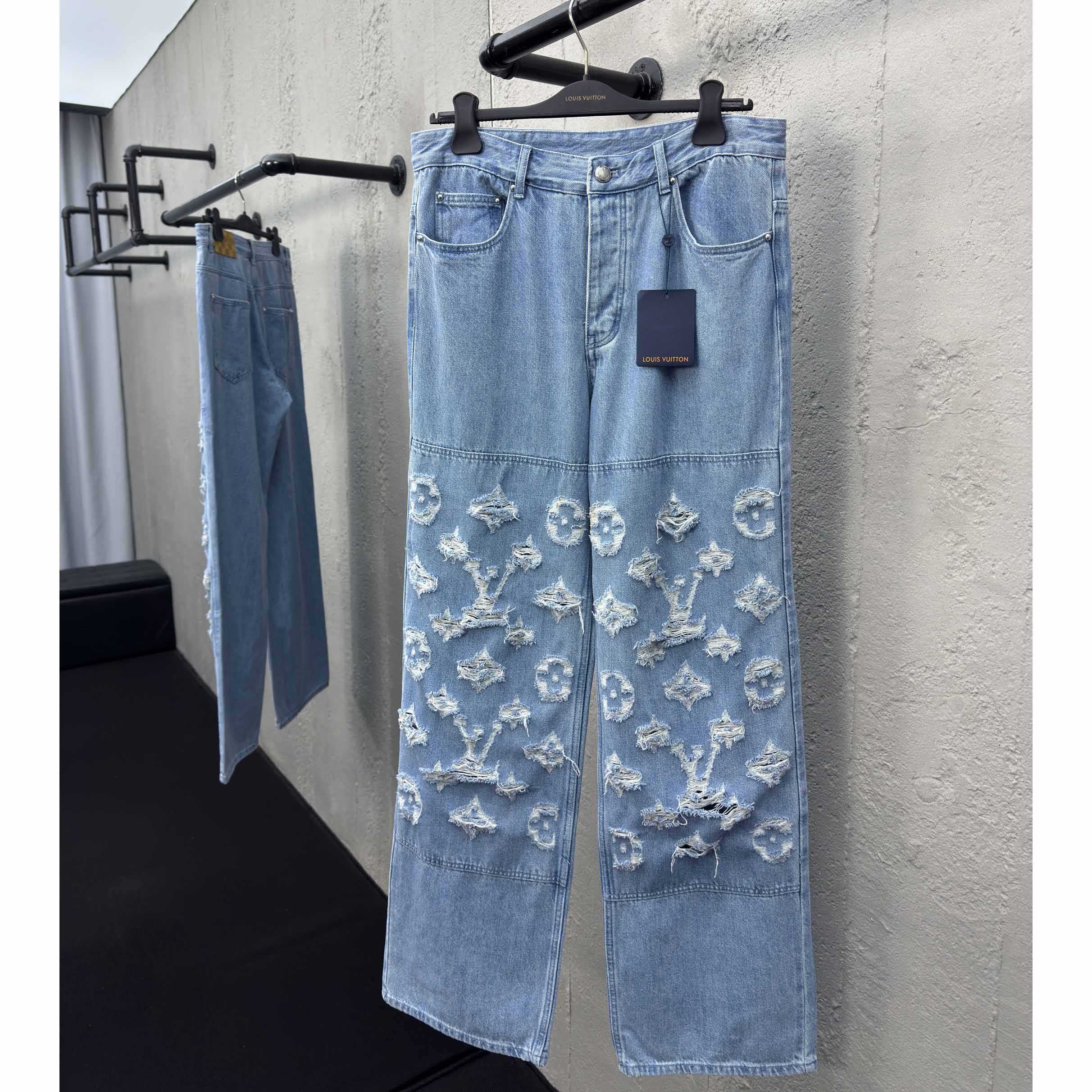 Louis Vuitton Denim Skate Jeans - EUR FASHION