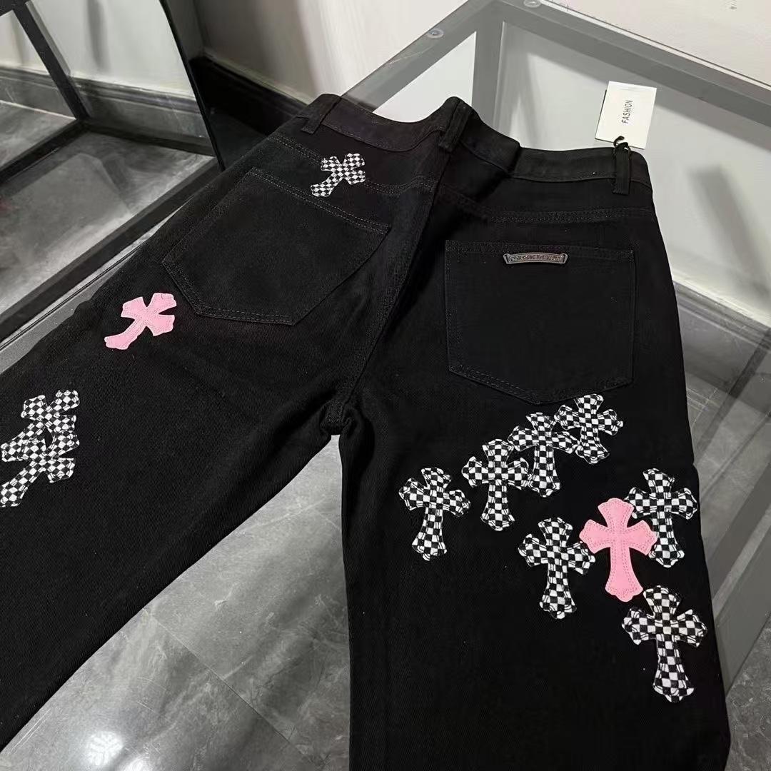 Chrome Hearts Jeans - EUR FASHION