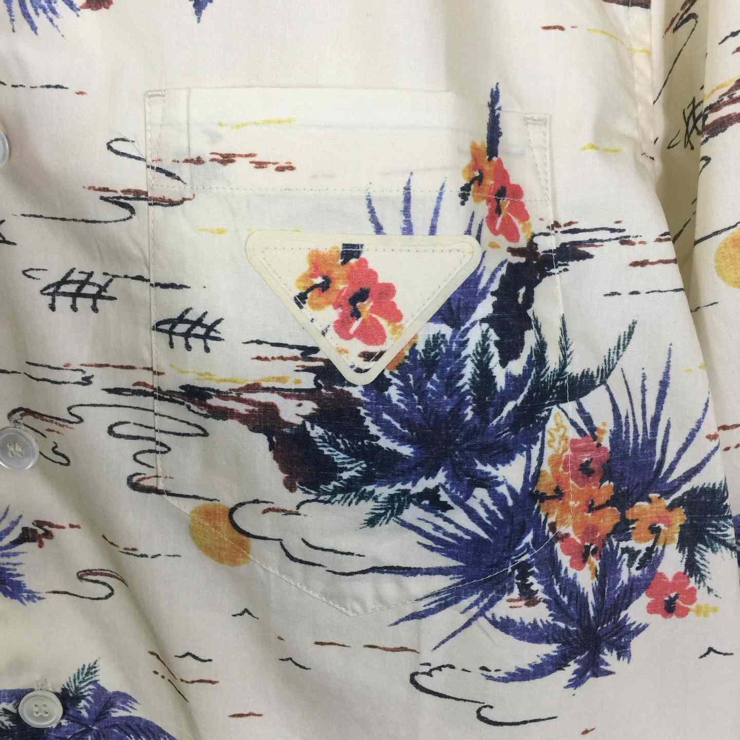 Prada Hawaii Print Bowling Shirt - EUR FASHION