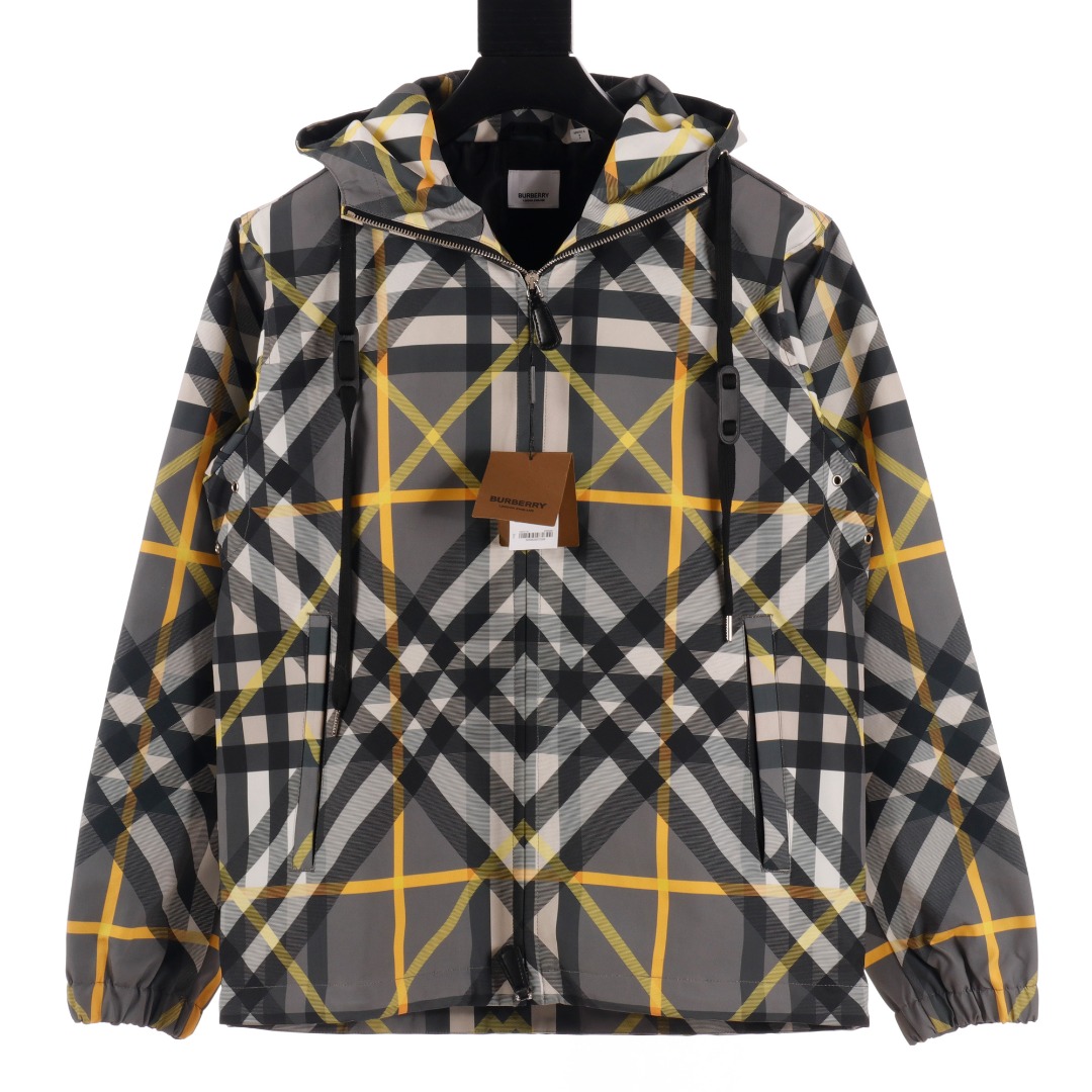 Burberry Check Nylon Jacket  - EUR FASHION