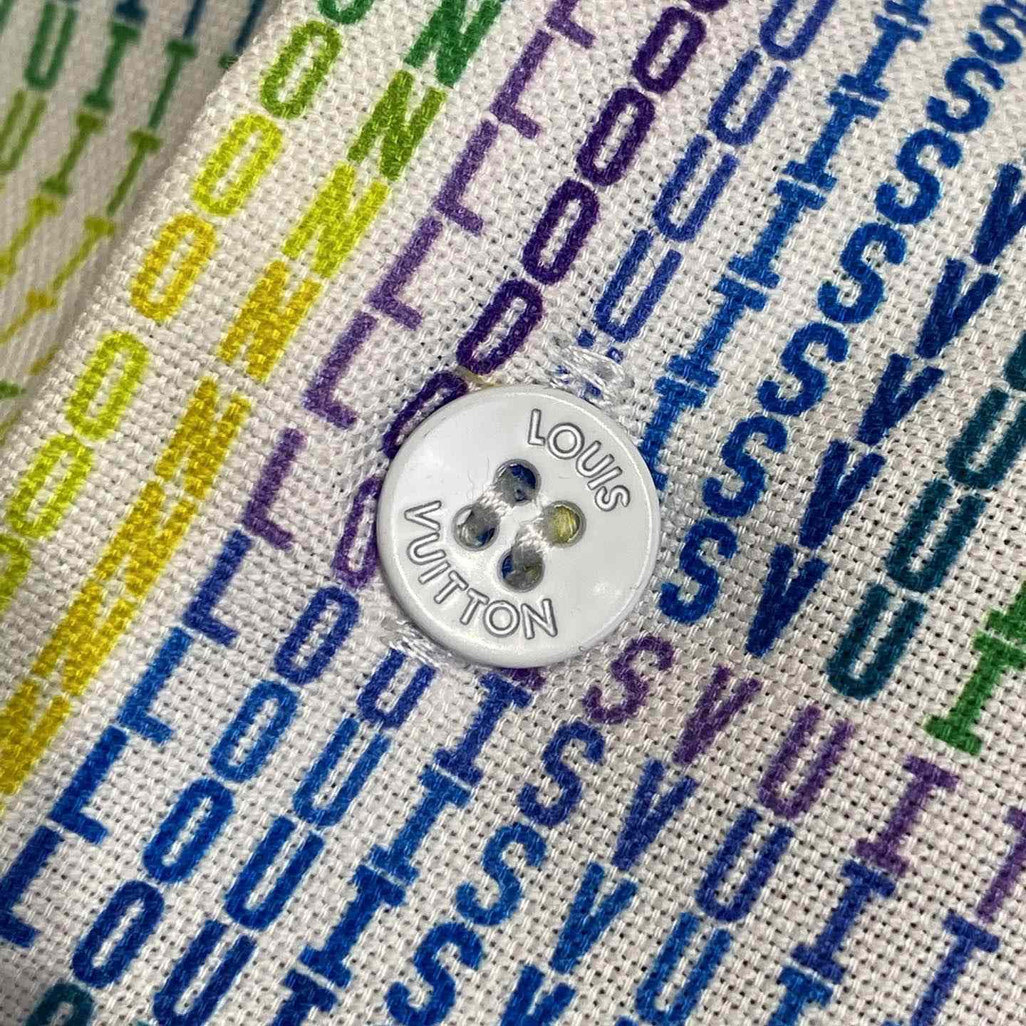 Louis Vuitton Graphic Printed Short-Sleeved Shirt    1AGTQG - EUR FASHION