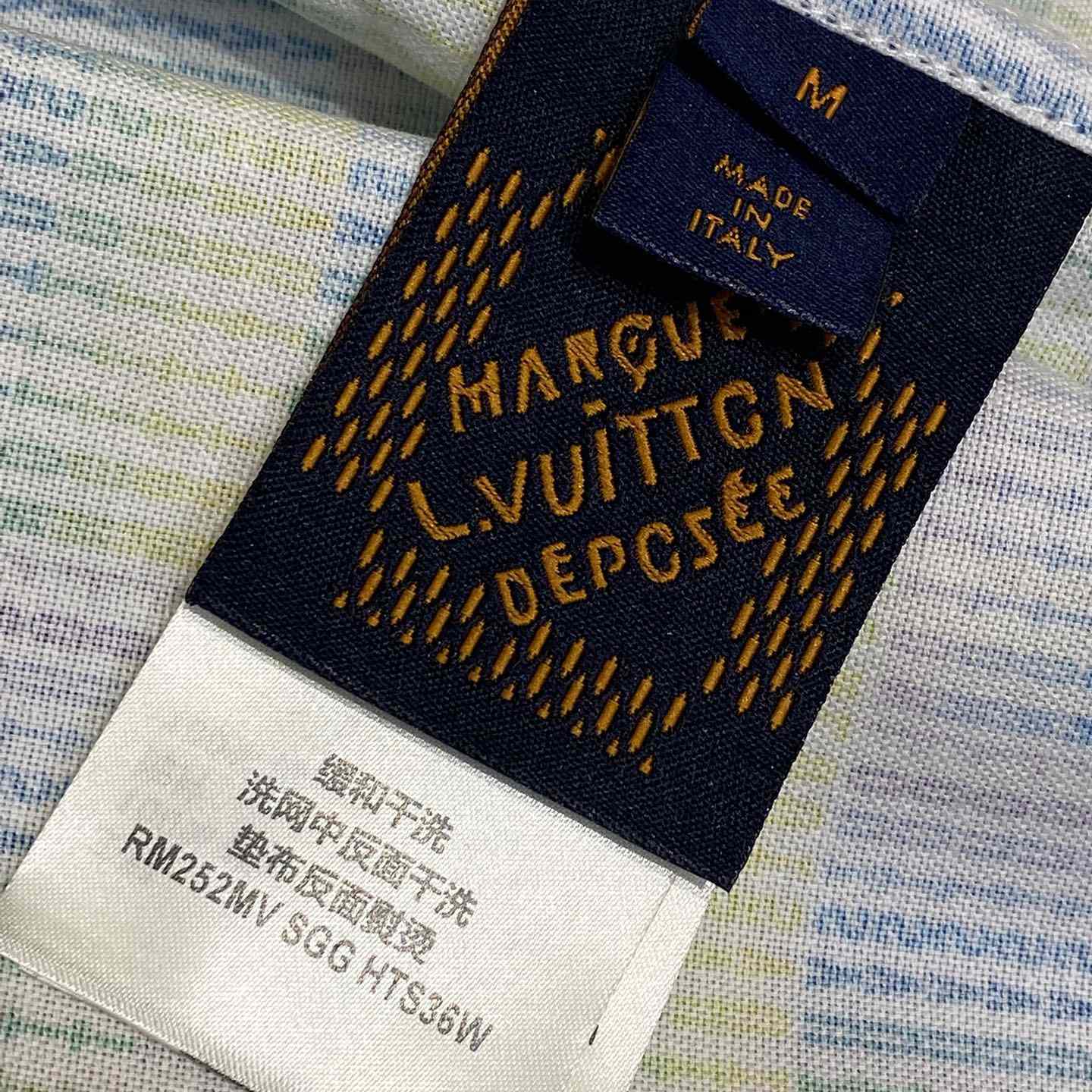 Louis Vuitton Graphic Printed Short-Sleeved Shirt    1AGTQG - EUR FASHION