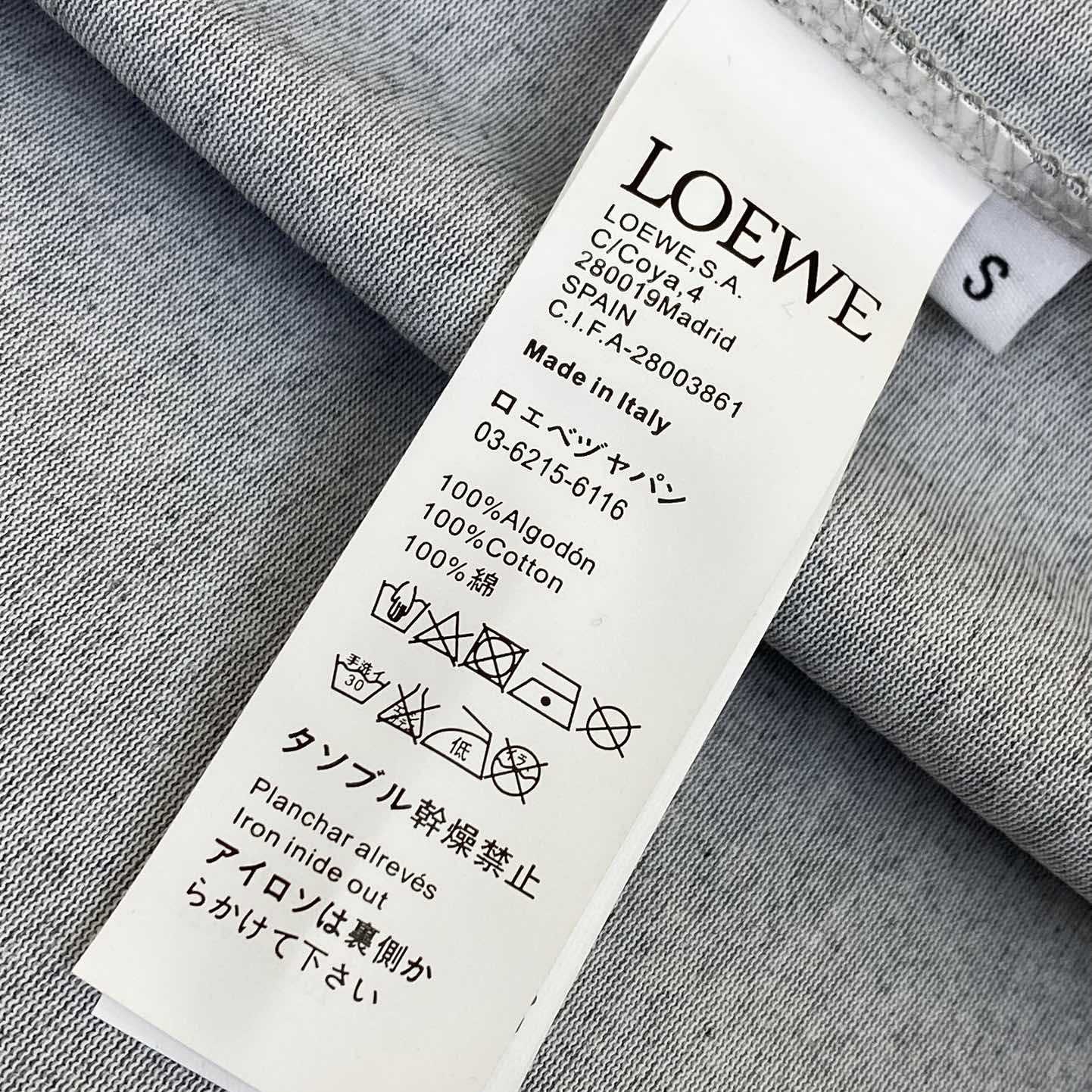 Loewe Boxy fit T-shirt In Cotton - EUR FASHION
