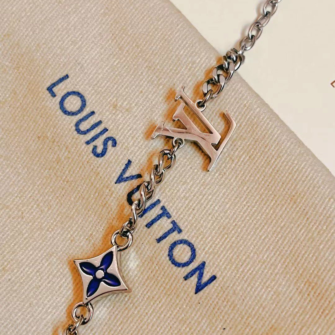 Louis Vuitton Monogram Row Bracelet  M1599A - EUR FASHION