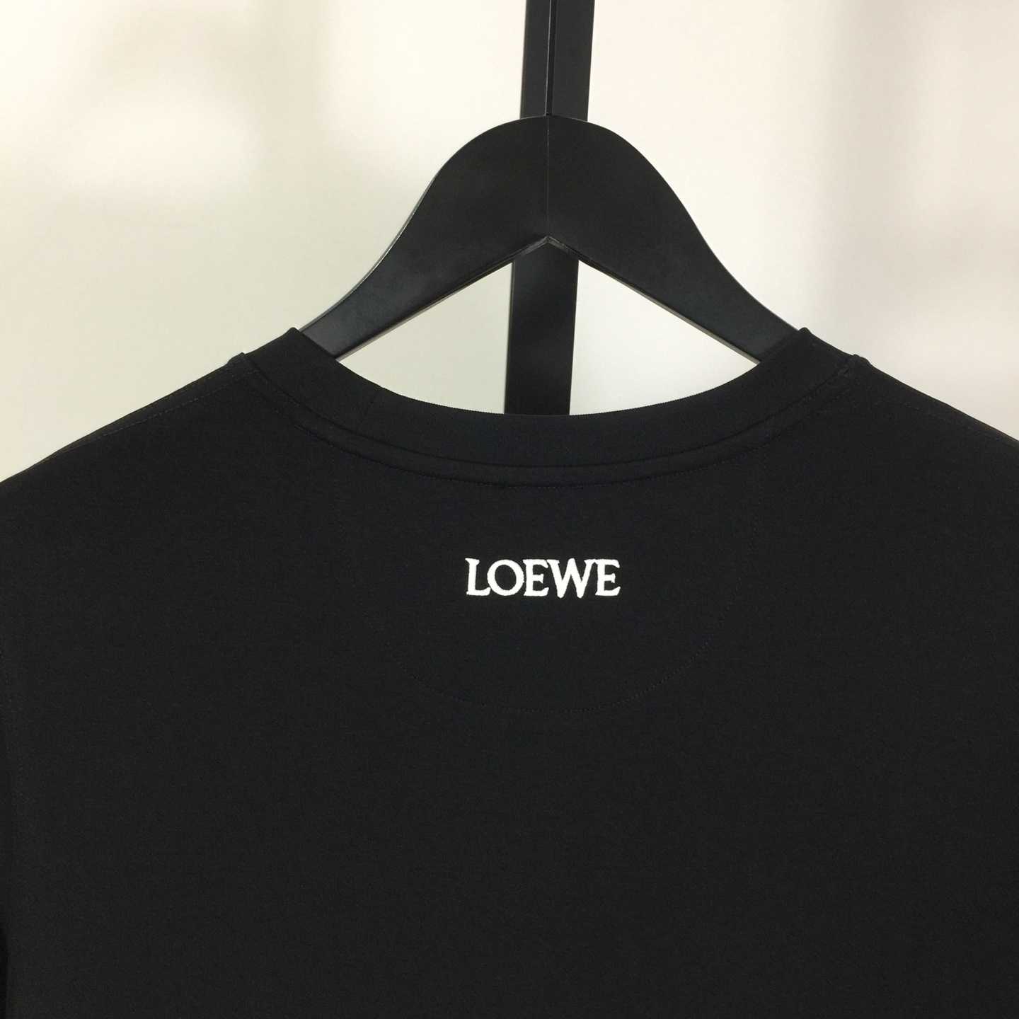 Loewe Loose Fit T-shirt In Cotton - EUR FASHION
