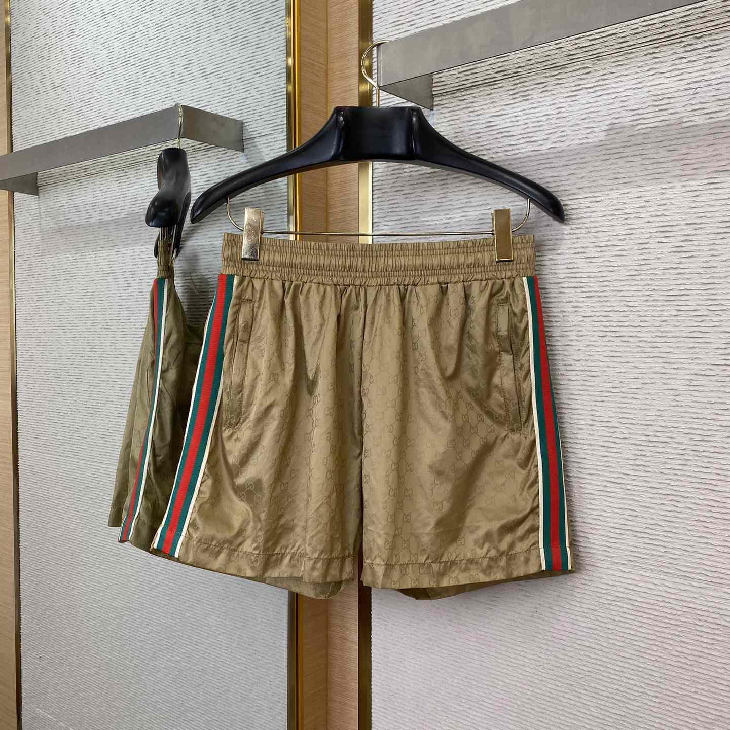 Gucci Gg Jacquard Nylon Swim Shorts - EUR FASHION
