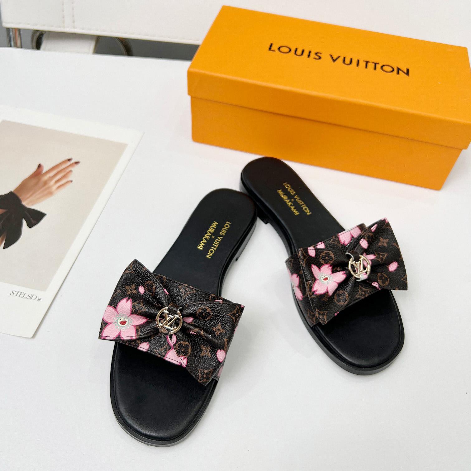 Louis Vuitton LV x TM Lily Flat Mule   1AGVYB - EUR FASHION