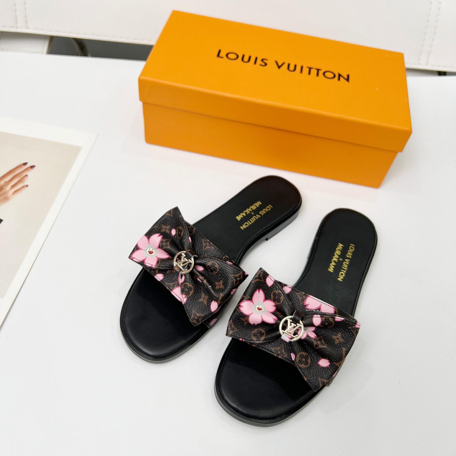 Louis Vuitton LV x TM Lily Flat Mule   1AGVYB - EUR FASHION