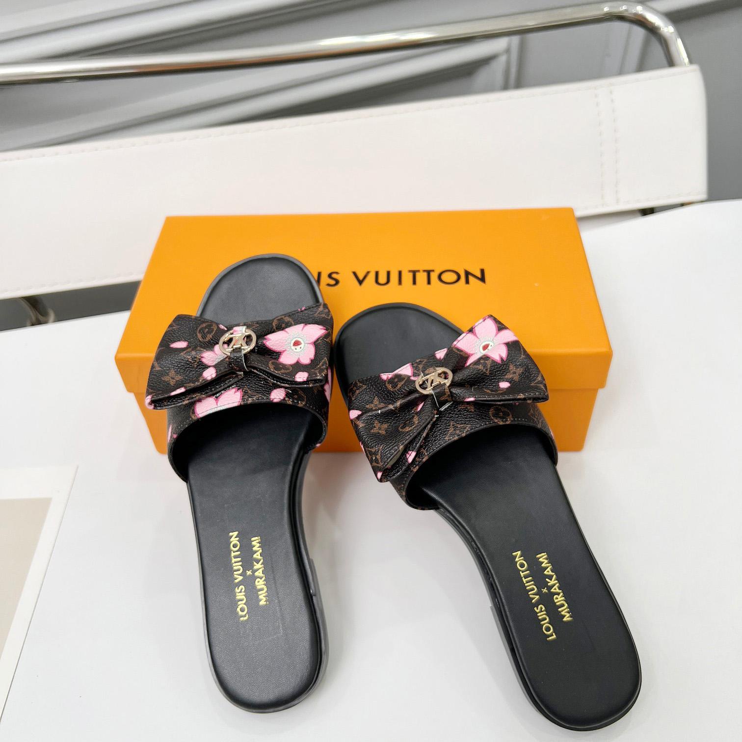 Louis Vuitton LV x TM Lily Flat Mule   1AGVYB - EUR FASHION