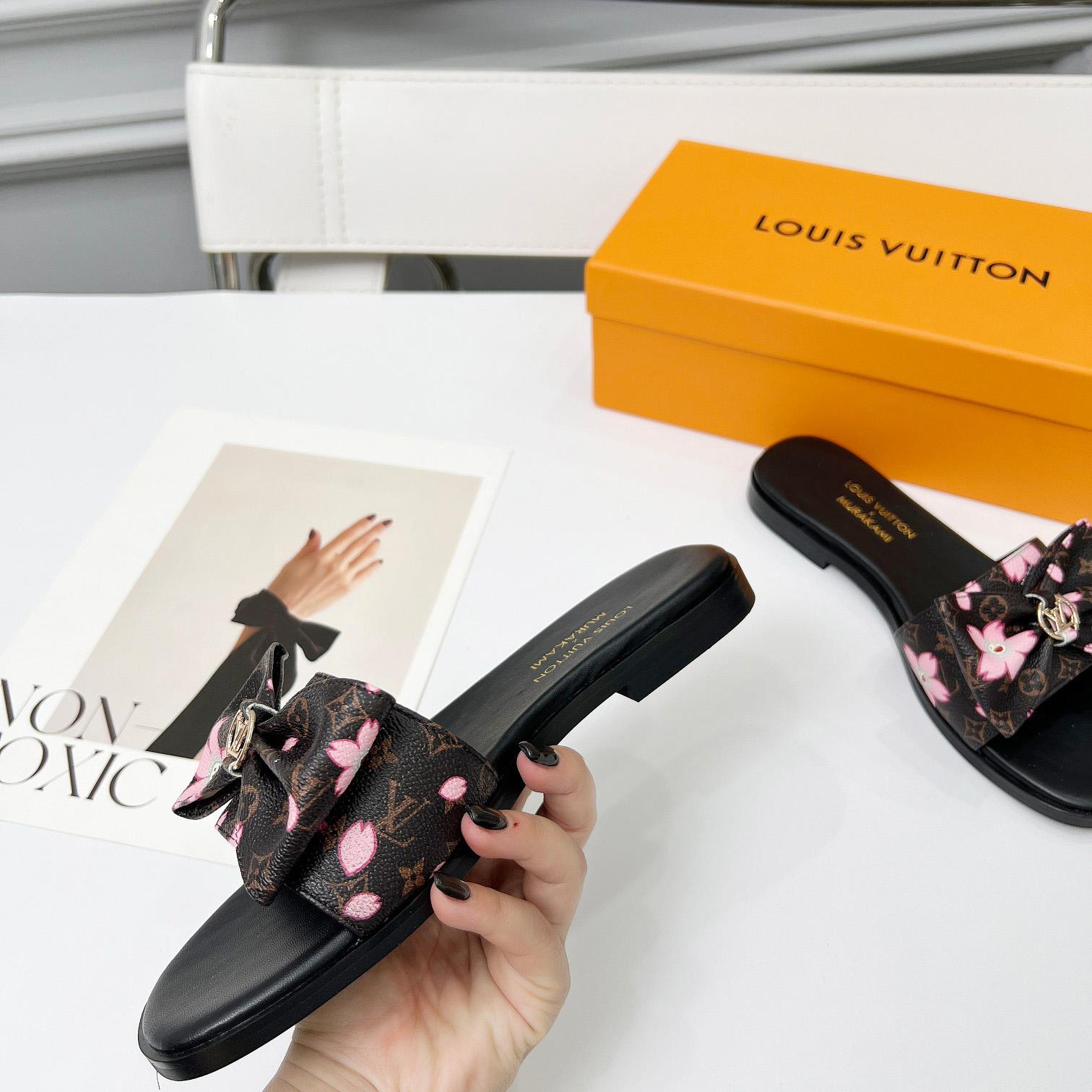 Louis Vuitton LV x TM Lily Flat Mule   1AGVYB - EUR FASHION