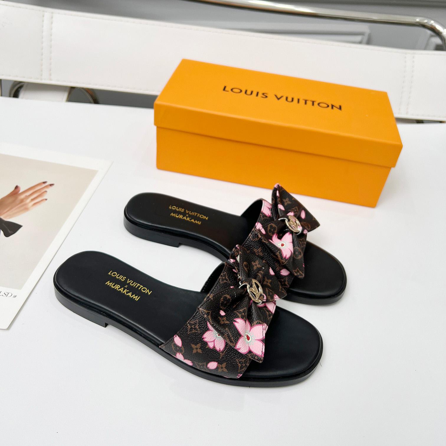 Louis Vuitton LV x TM Lily Flat Mule   1AGVYB - EUR FASHION