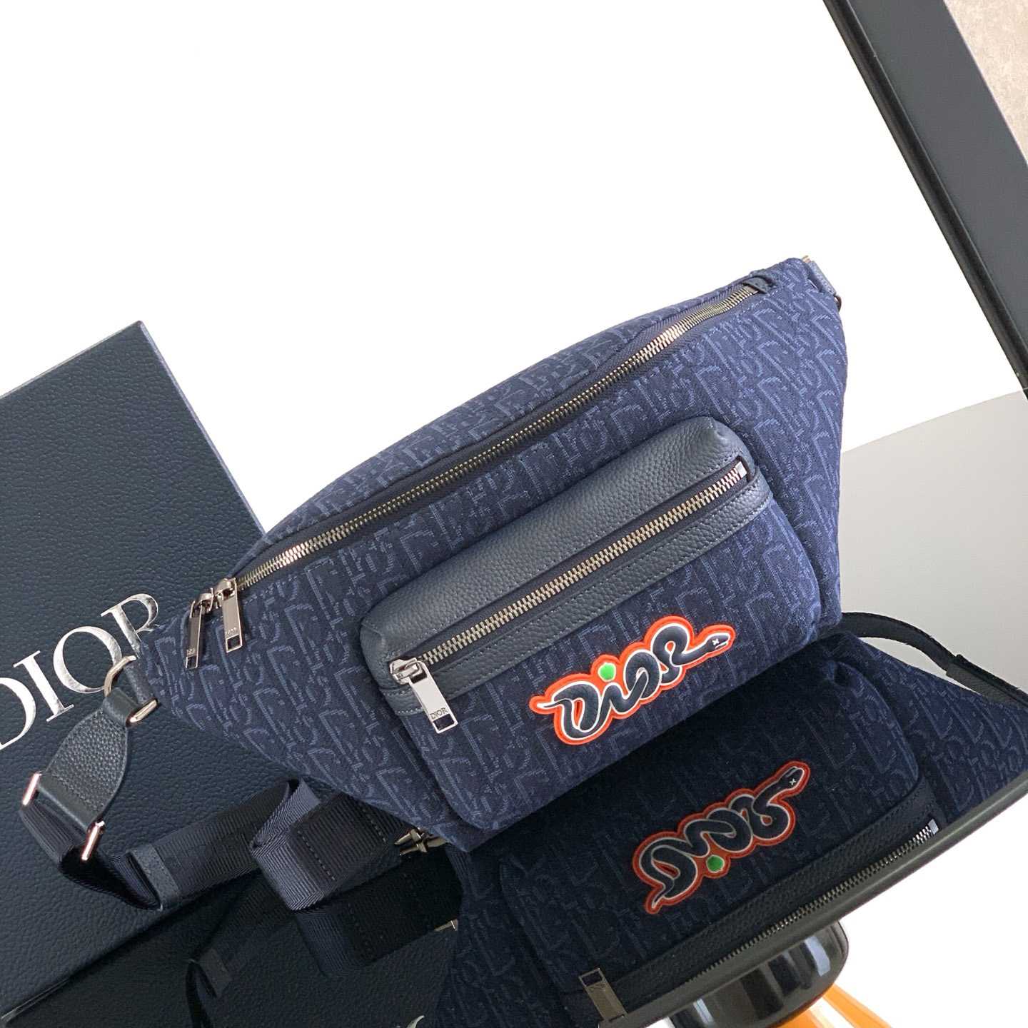 Dior And Kaws Rider 2.0 Belt Bag - EUR FASHION