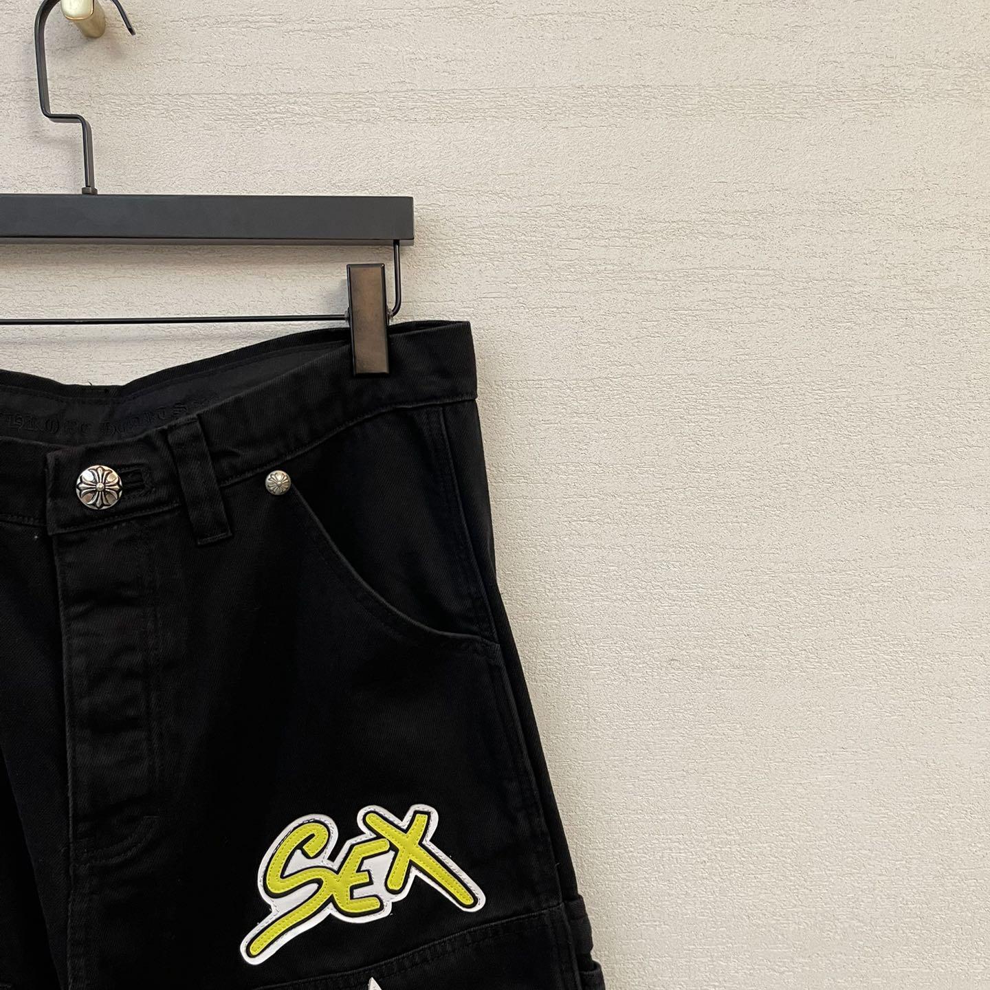 Chrome Hearts Matty Boy Sex Records Black Jean - EUR FASHION
