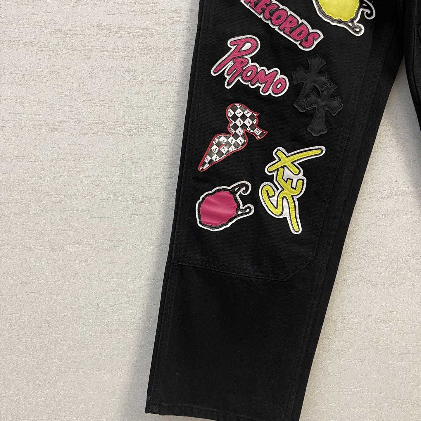 Chrome Hearts Matty Boy Sex Records Black Jean - EUR FASHION