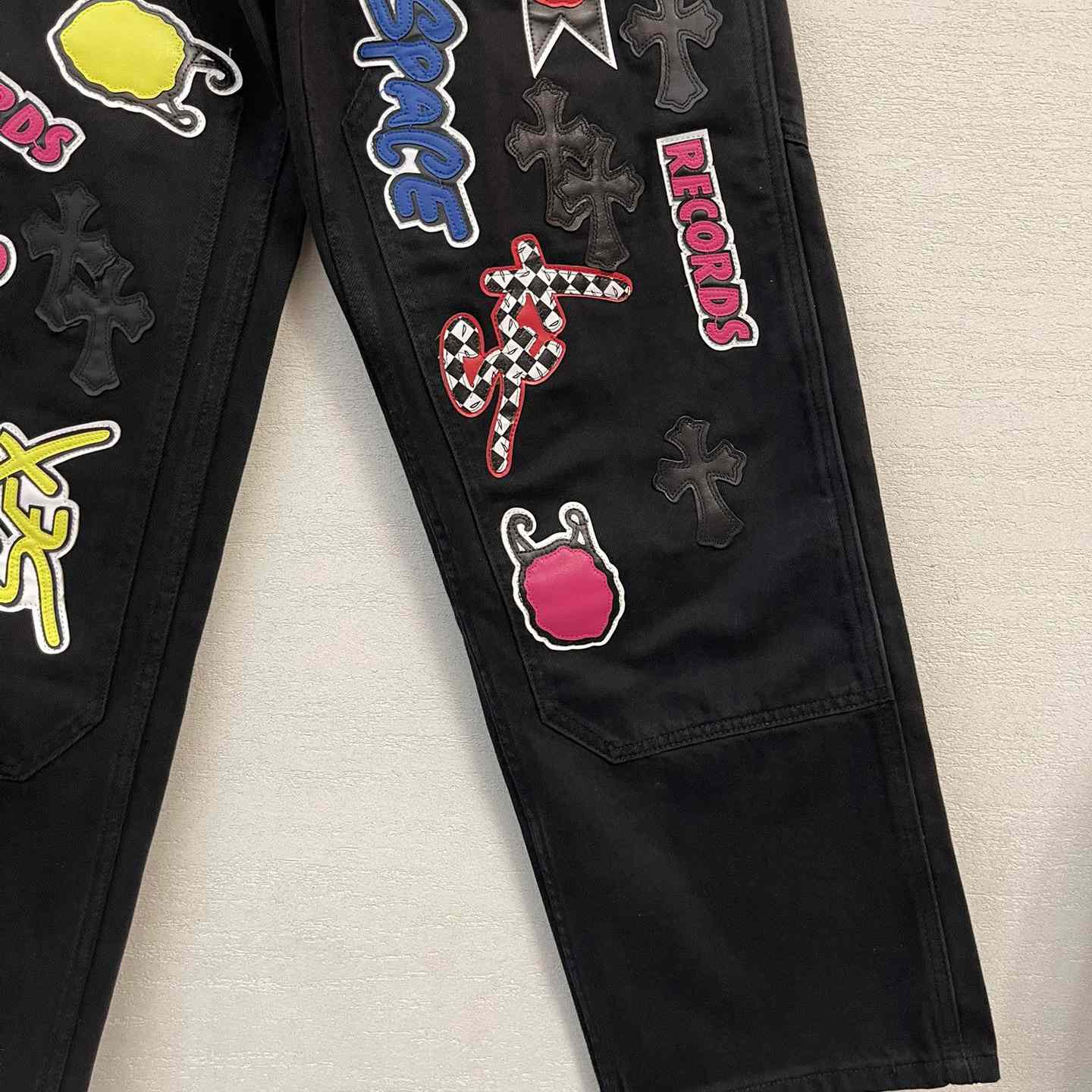 Chrome Hearts Matty Boy Sex Records Black Jean - EUR FASHION